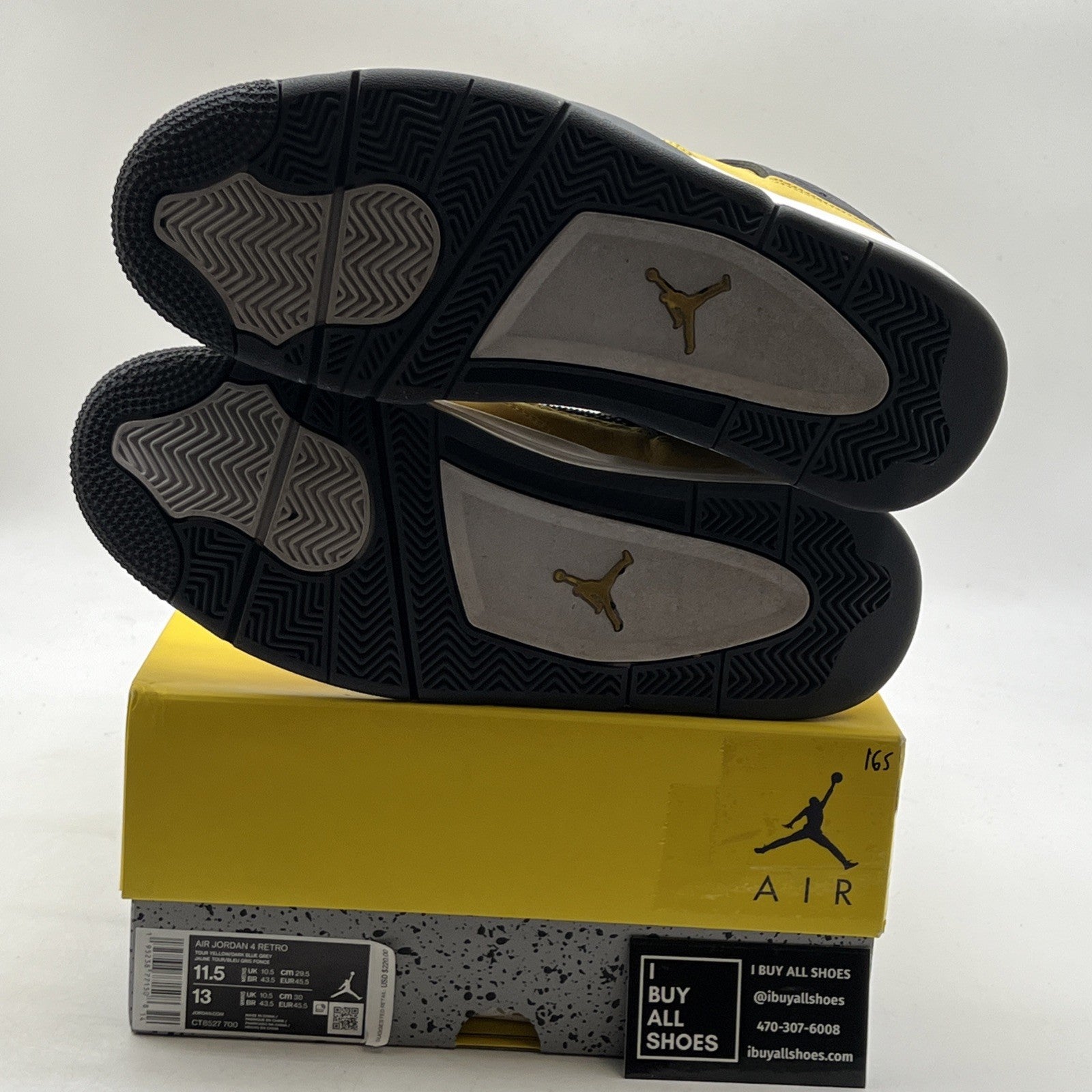 Size 11.5 - Air Jordan 4 Retro Mid Lightning (CT8527-700)