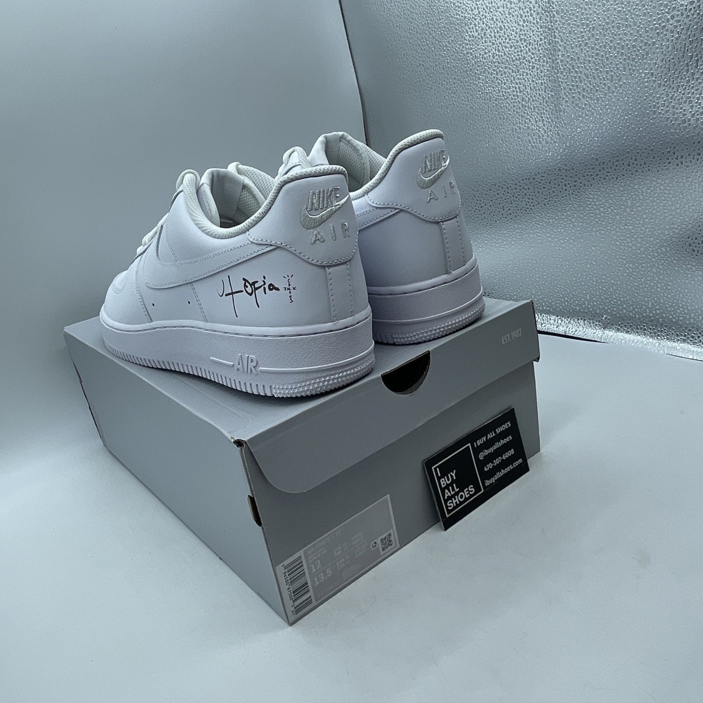 Size 12 - Nike Air Force 1 '07 Low Triple White (CW2288-111)