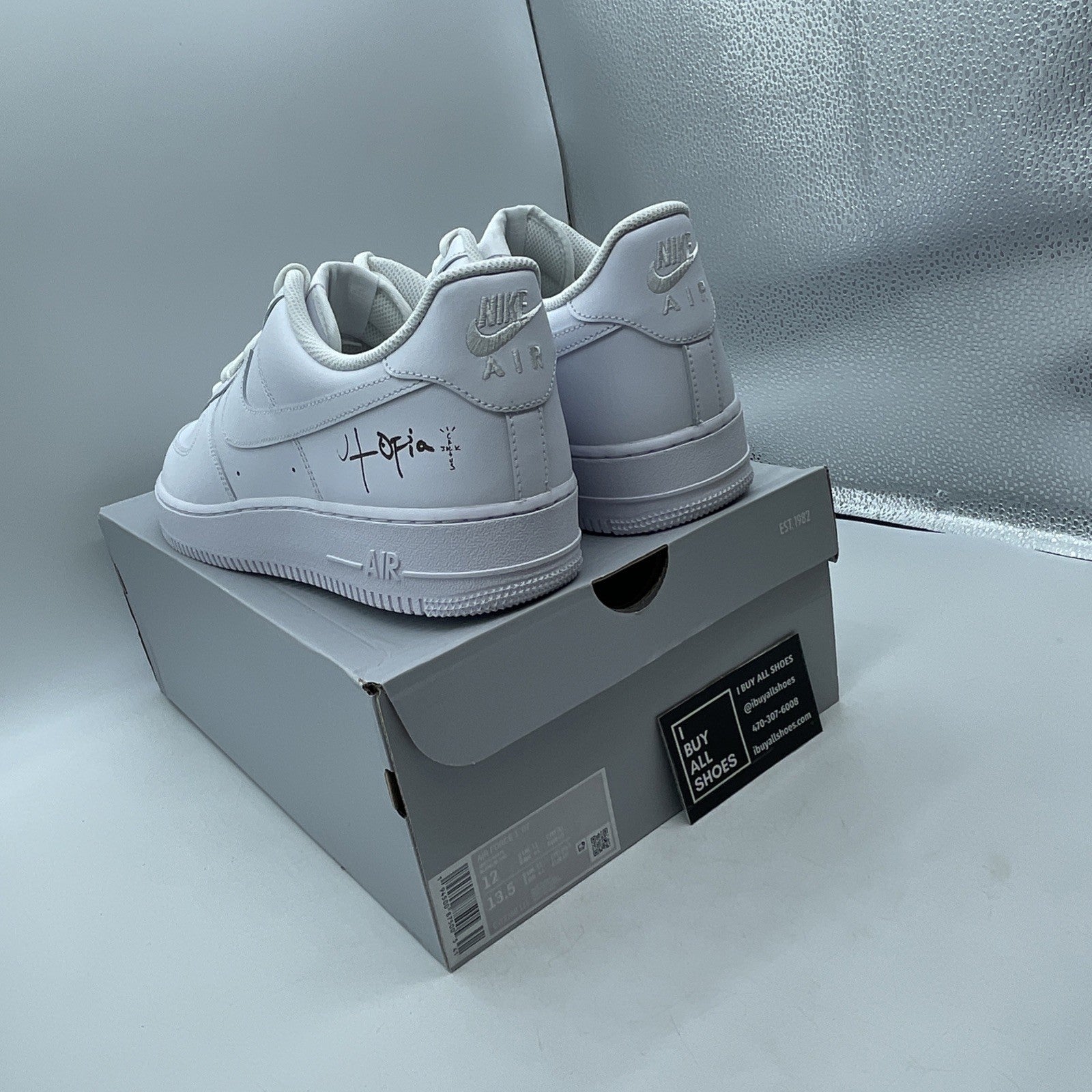 Size 12 - Nike Air Force 1 '07 Low Triple White (CW2288-111)