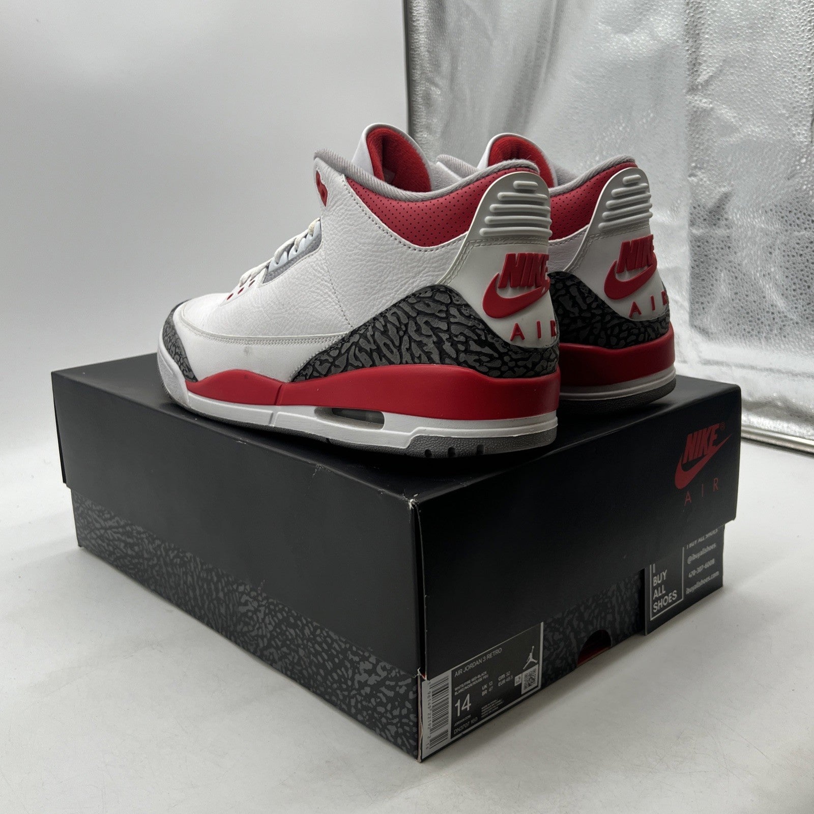 Size 14 - Air Jordan 3 Retro Mid Fire Red (DN3707-160)