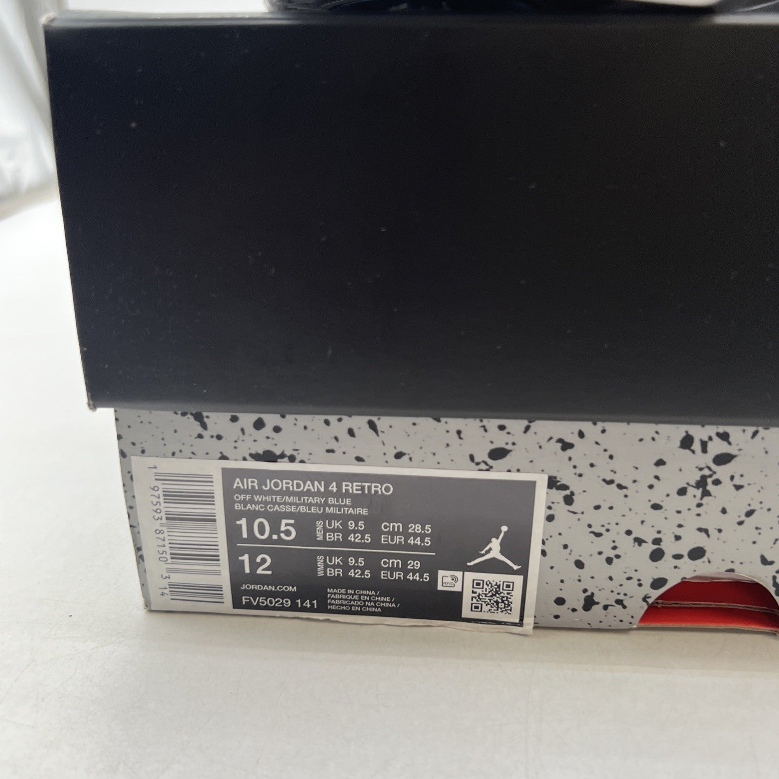 Size 10.5 - Air Jordan 4 Retro 2024 Military Blue (FV5029-141)