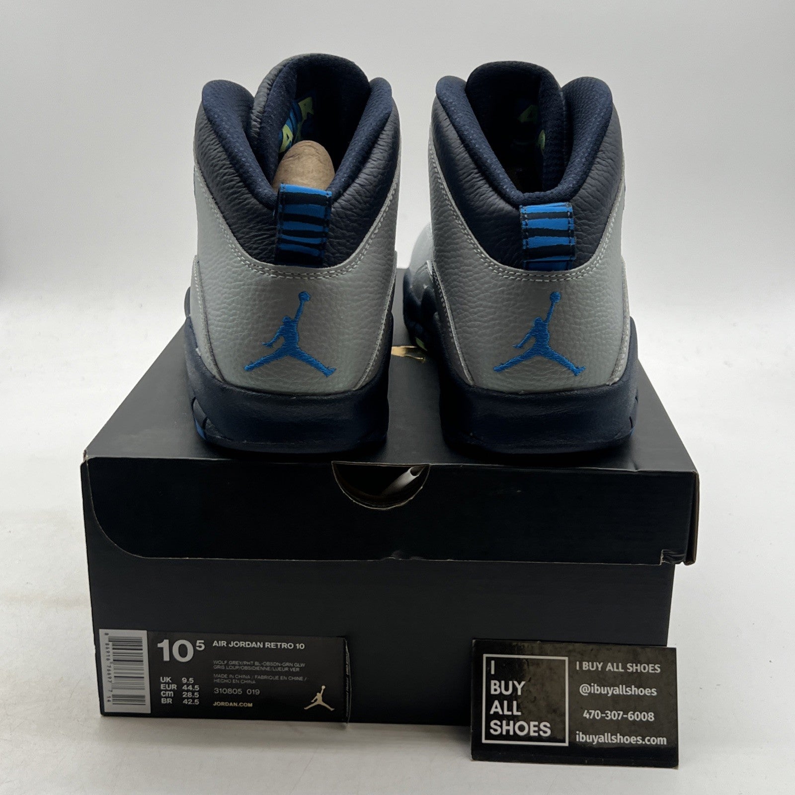 Size 10.5 - Air Jordan 10 Retro Rio (310805-019)