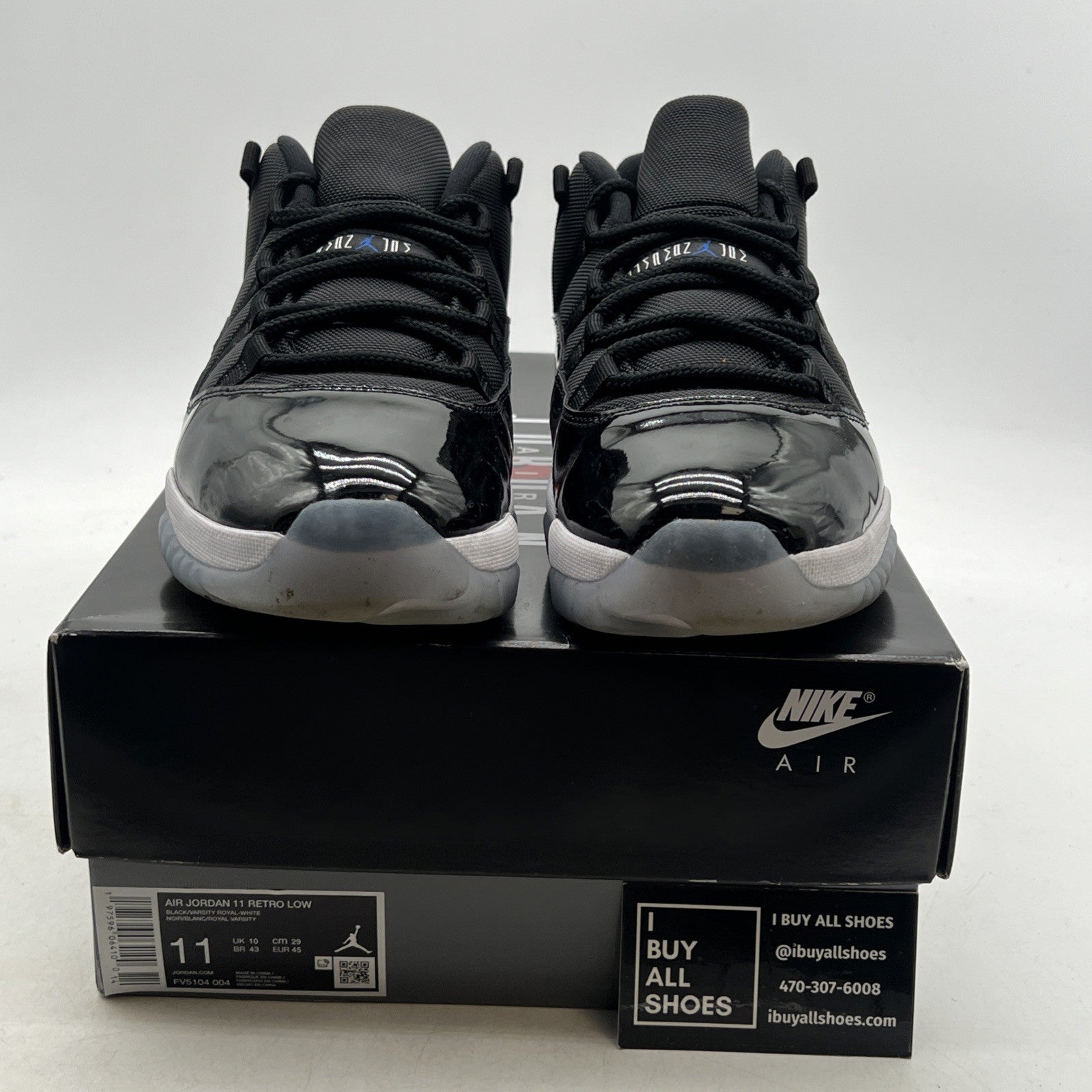 Size 11 - Air Jordan 11 Retro Low Space Jam (FV5104-004)