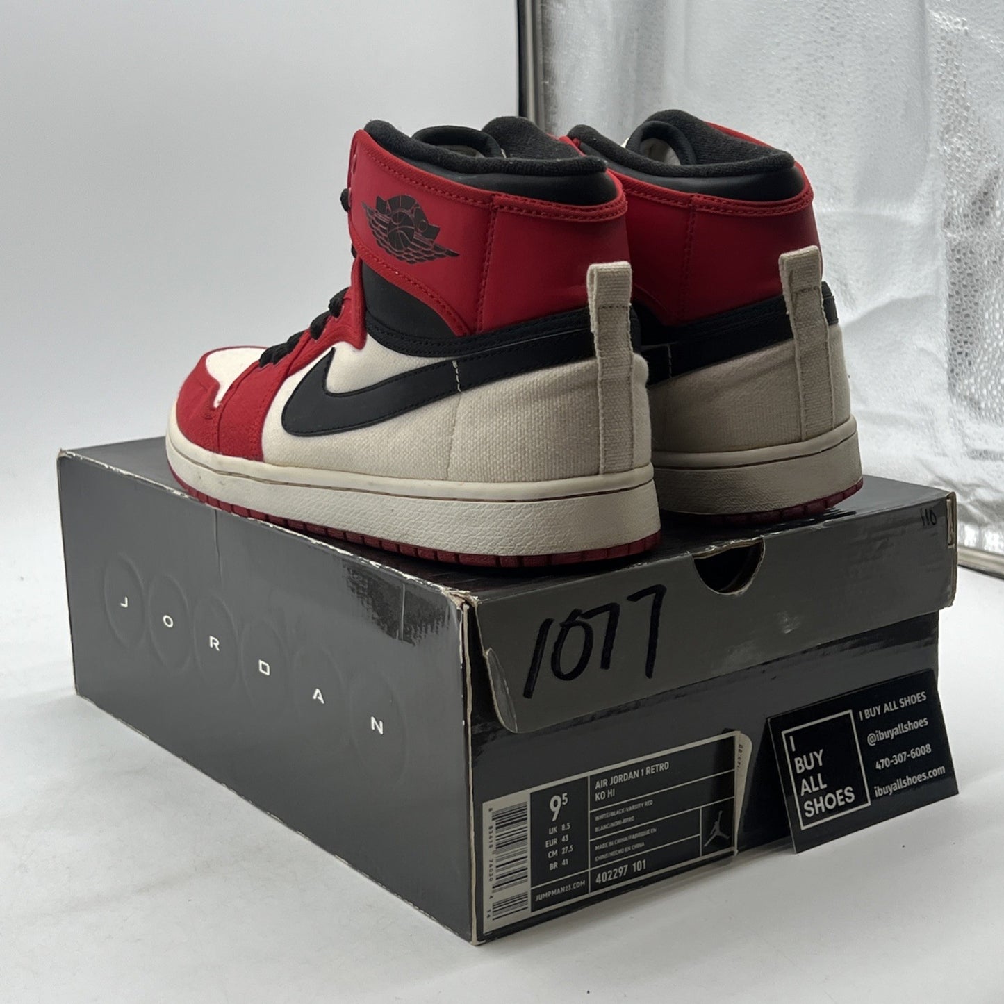 Size 9.5 - Jordan AJKO Retro 2010 High Chicago (402297-101)
