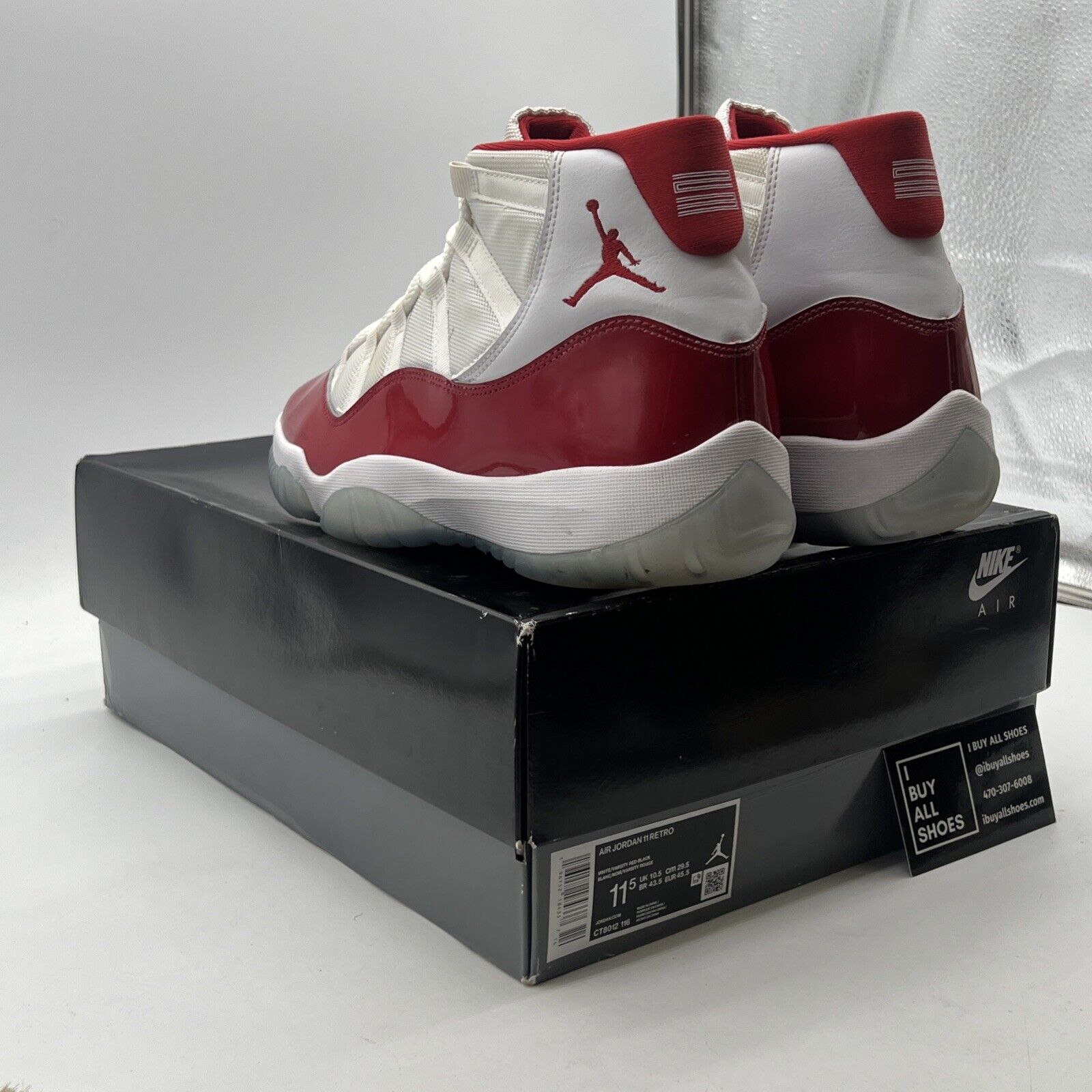 Size 11.5 - Air Jordan 11 Retro High Cherry (CT8012-116)