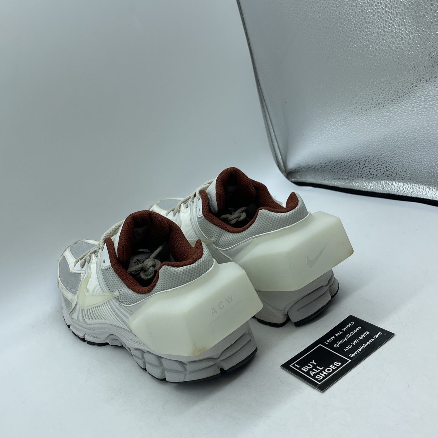 Size 12 - Nike A-Cold-Wall* x Air Zoom Vomero 5 Sail White Suede (AT3152-100)