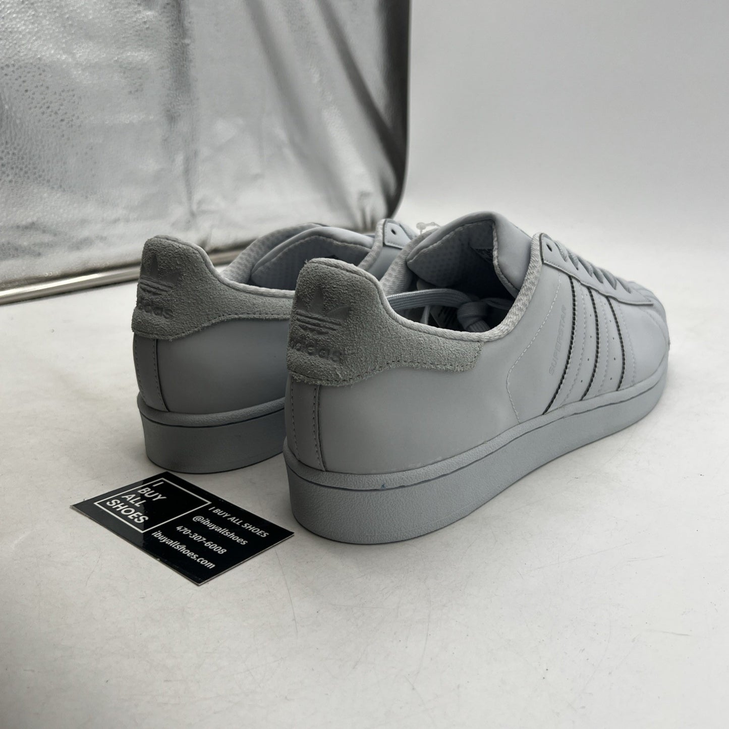 Size 13 - Adidas Superstar Adicolor Halo Blue (S80329)