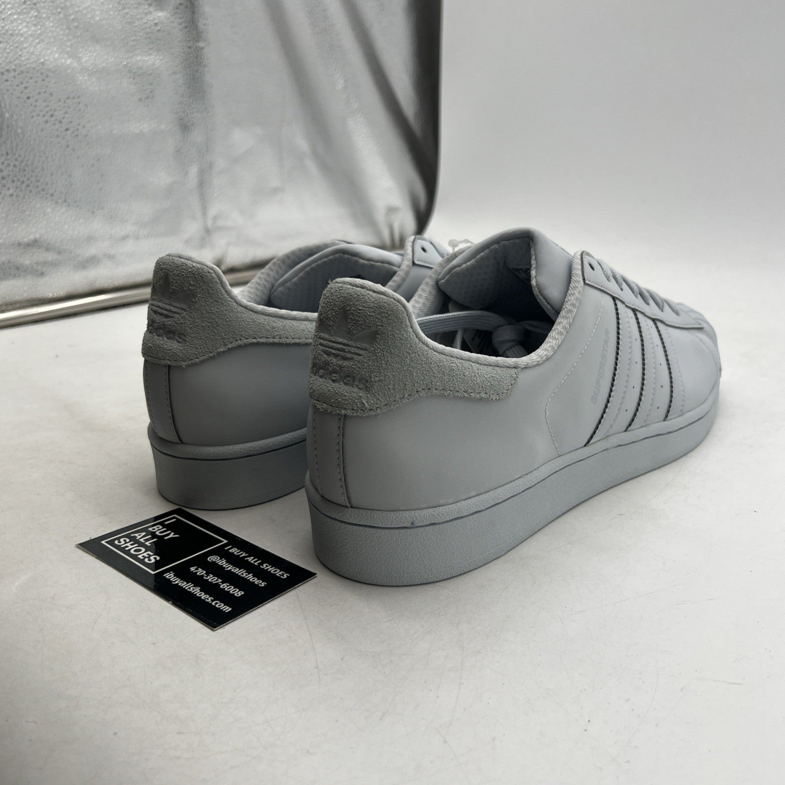 Size 13 - Adidas Superstar Adicolor Halo Blue (S80329)