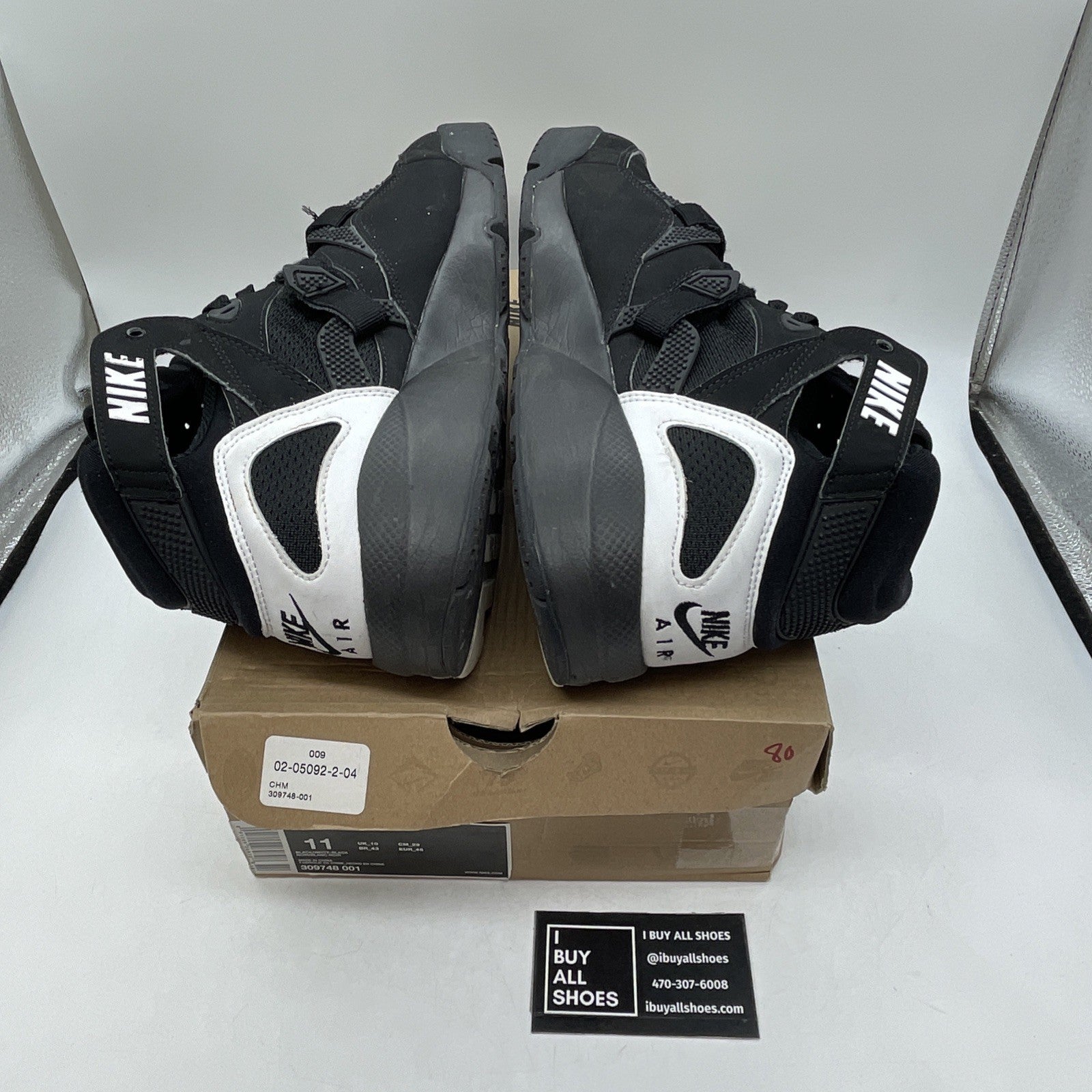 Size 11 - Nike Air Trainer Max 91 Black (309748-001)