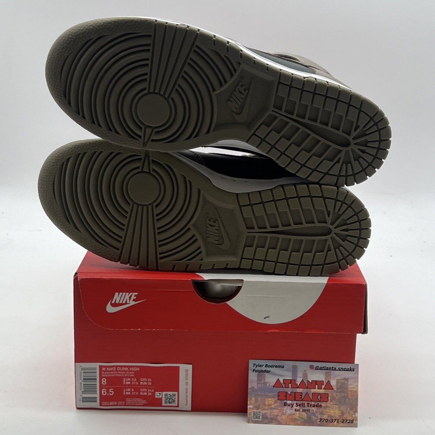 Size 8 - Nike Dunk High Moon Fossil W (DD1869-002)