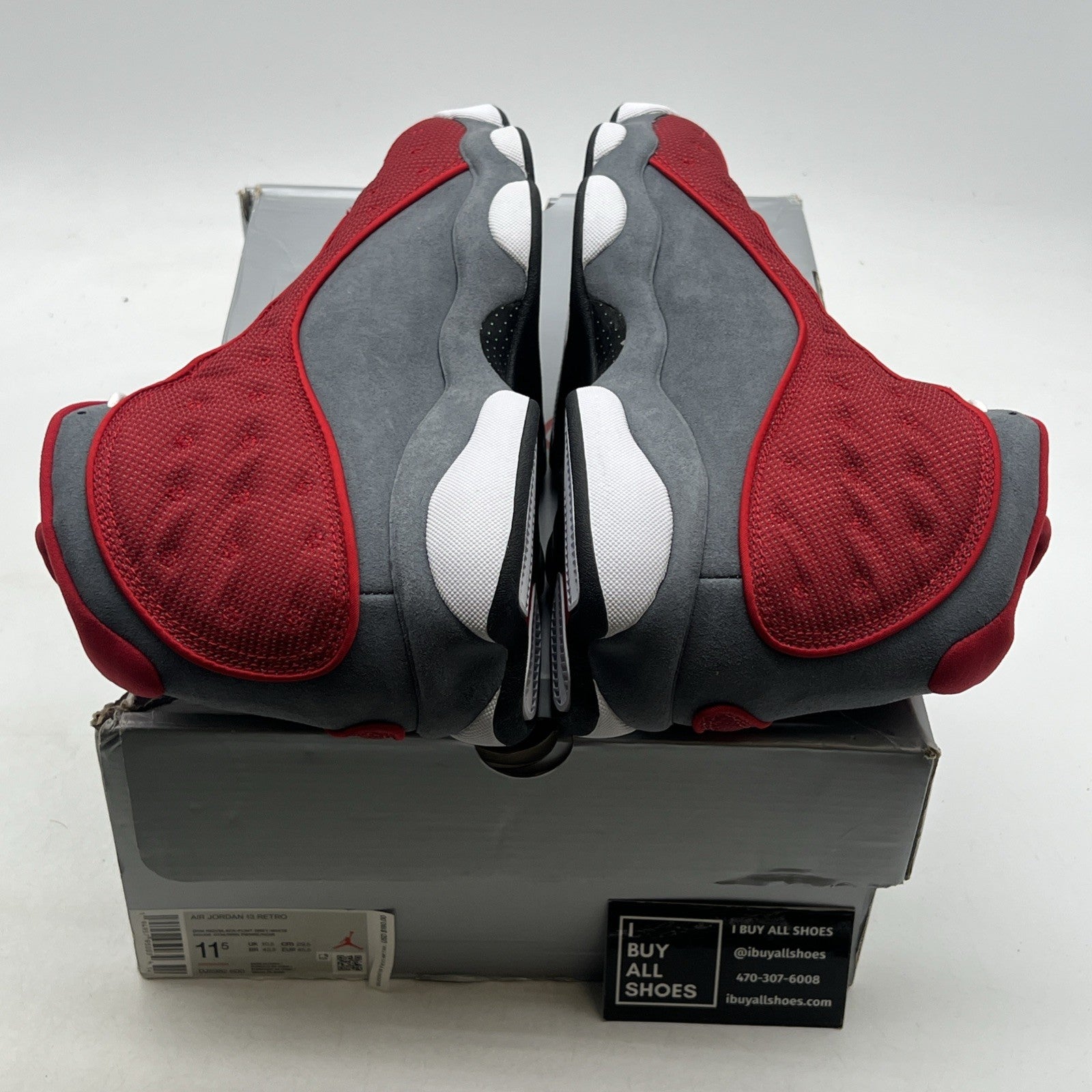 Size 11.5 - Air Jordan 13 Red/White - (DJ5982-600)