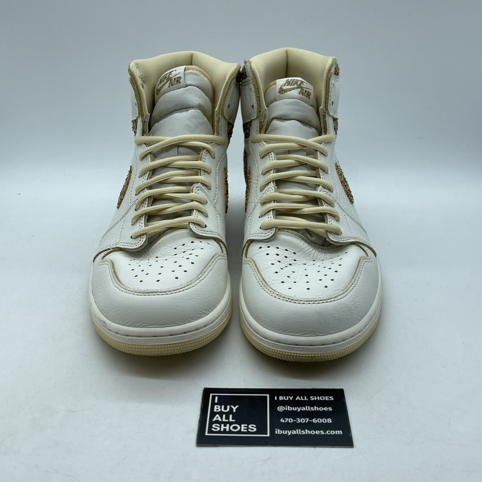 Size 11 - Air Jordan 1 Retro OG Craft High Vibrations of Naija (FD8631-100)