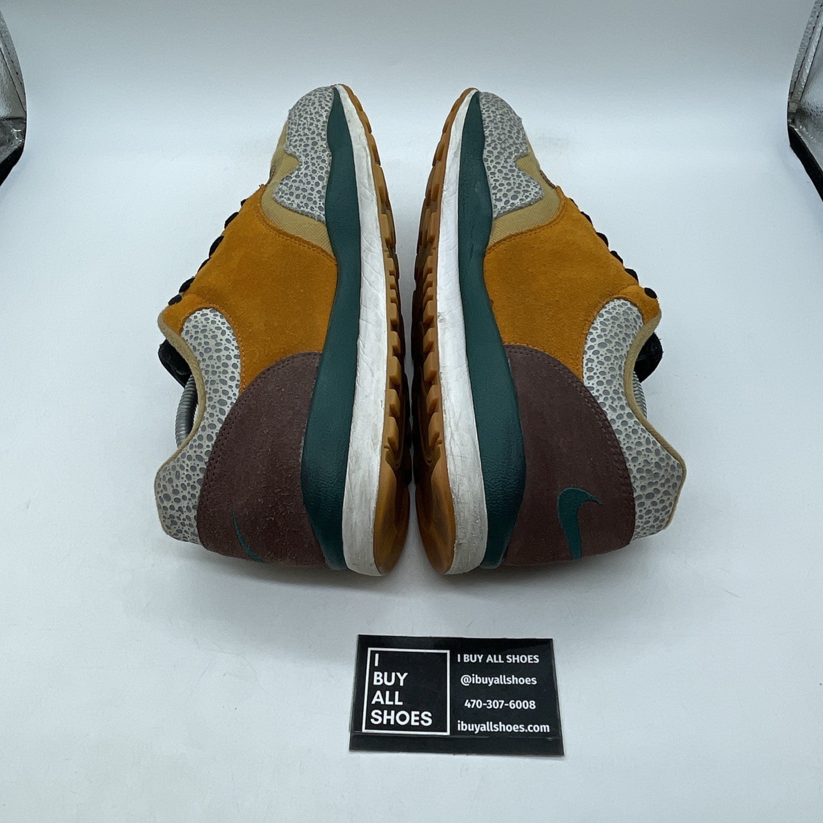 Size 11 - Nike Air Safari SE Atmos Orange Grey Green Suede (AO3298-800)