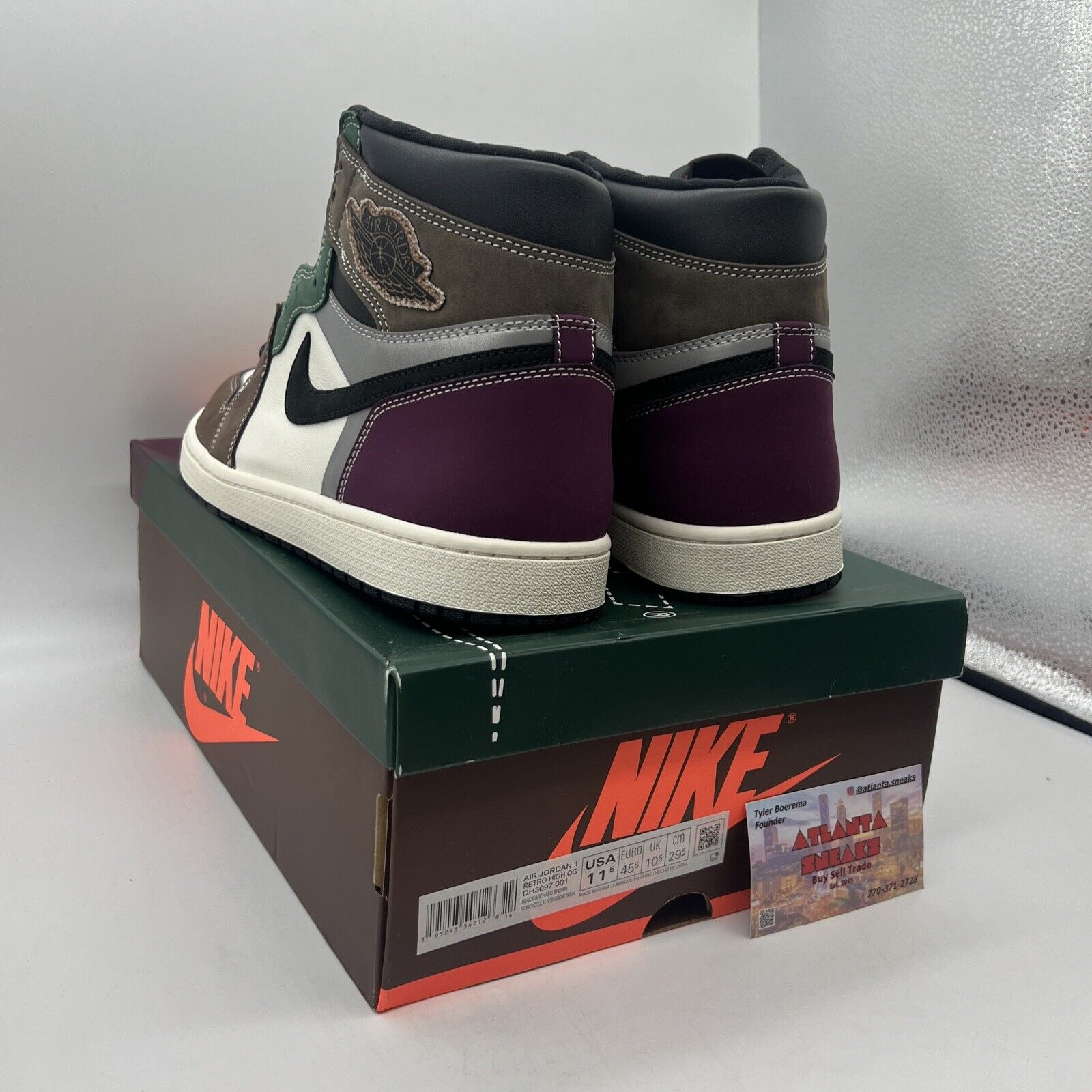 Size 11.5 - Jordan 1 High OG Crafted 2021 Brand New Og All