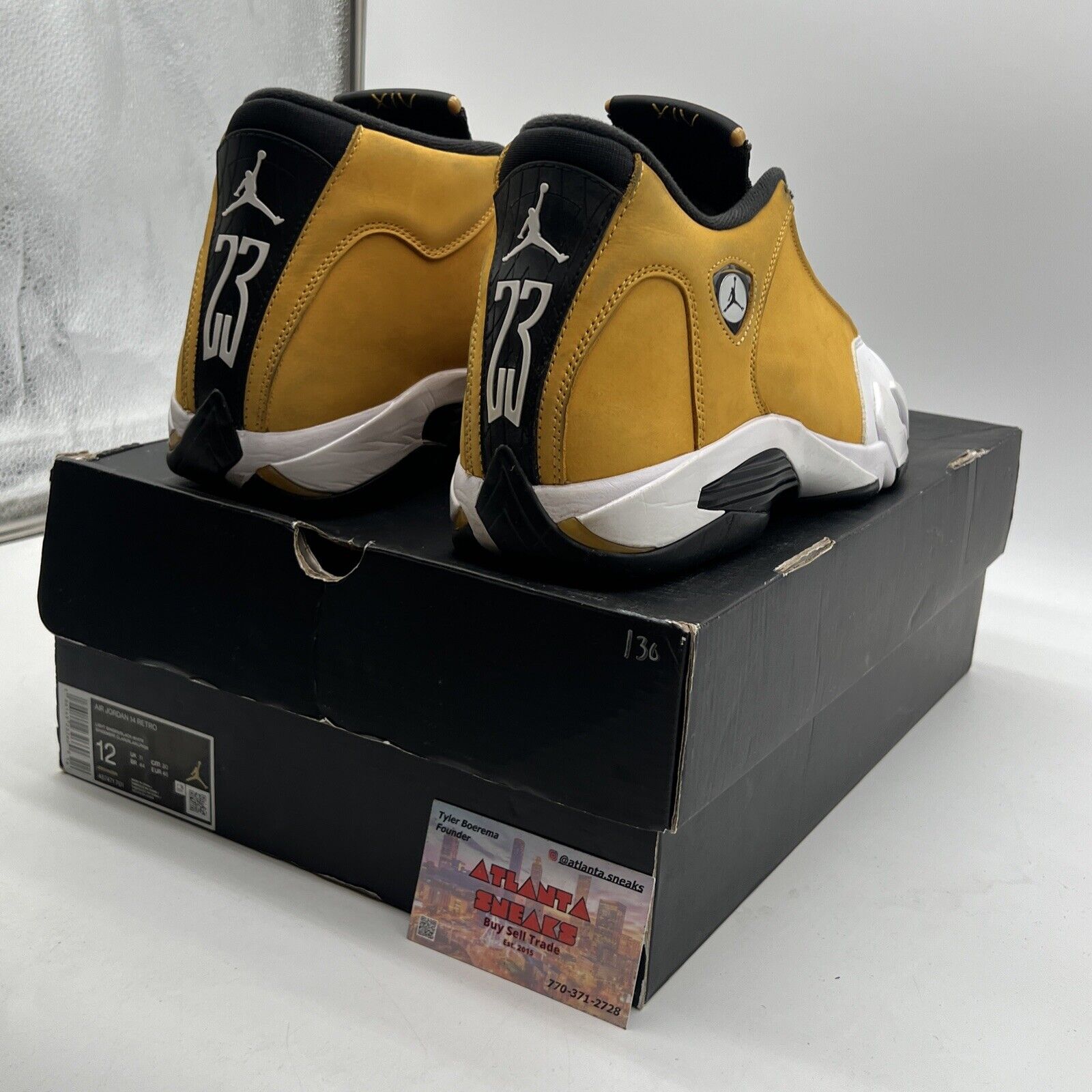 Size 12 - Air Jordan 14 Retro Light Ginger 2022 (487471-701)