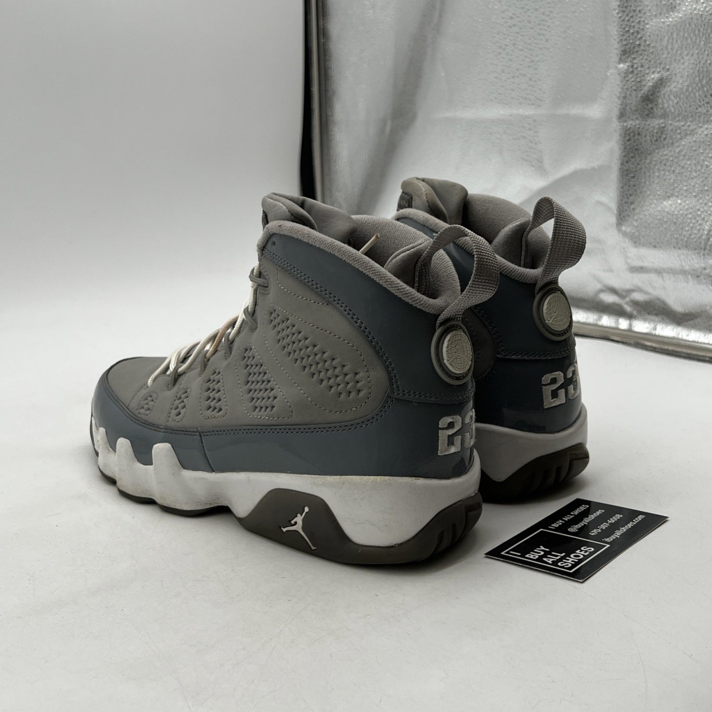 Size 9 - Air Jordan 9 Retro 2012 Cool Grey (302370-015)