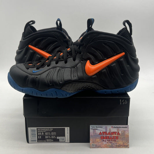 Size 10.5 - Nike Air Foamposite Pro Knicks (625041-010)