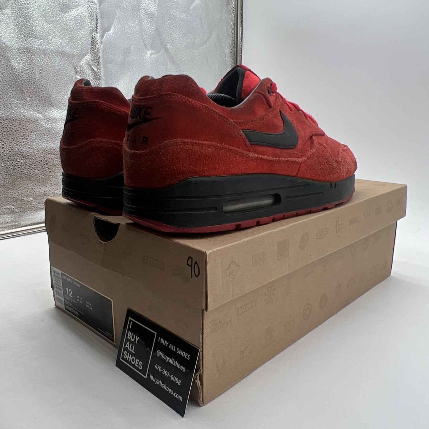 Size 12 - Nike Air Max 1 Prm Pimento (512033-610)