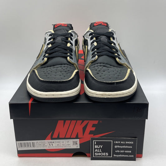Size 11 - Air Jordan 1 Retro Low OG EX Dark Smoke Gray 2022 (DV0982-006)