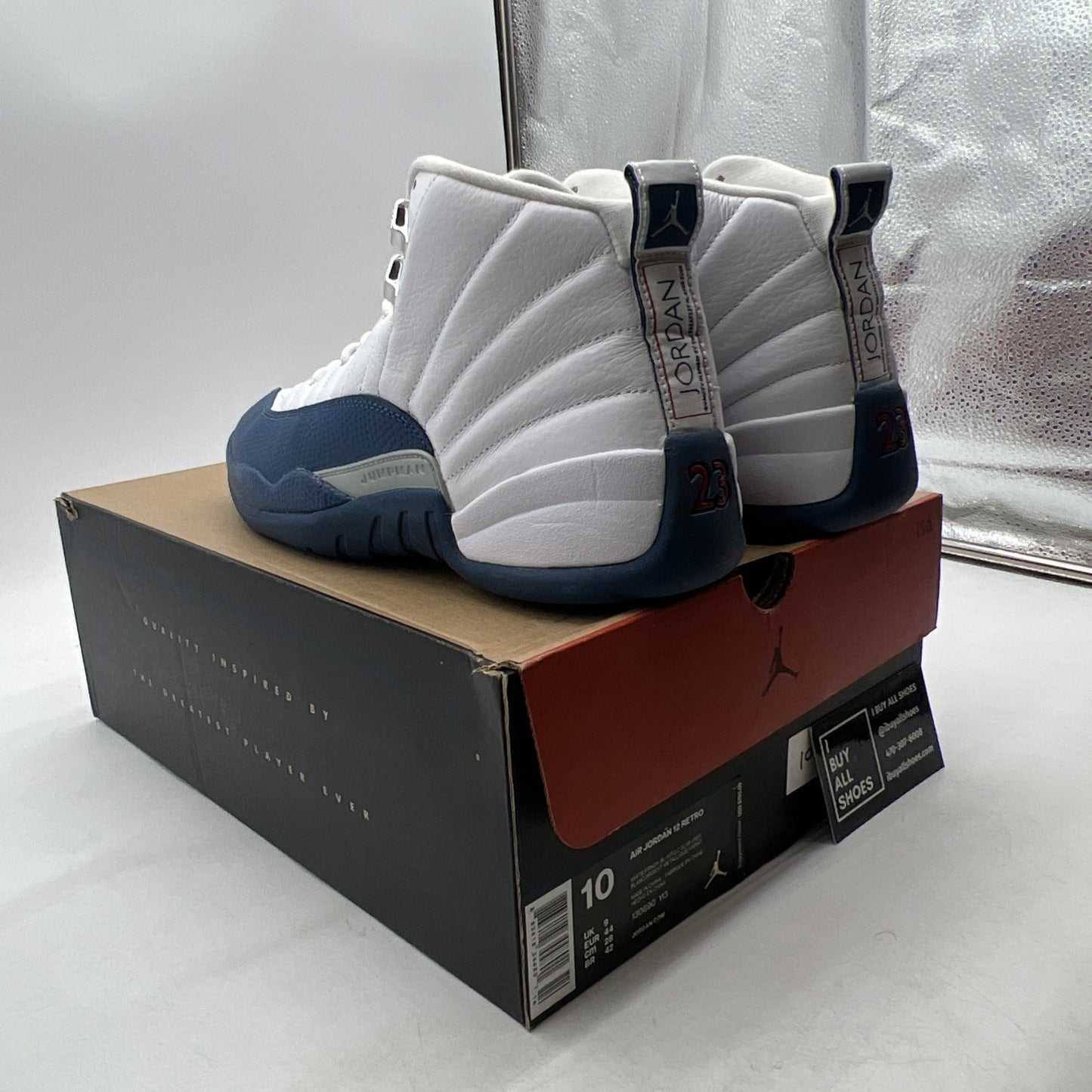 Size 10 - Air Jordan 12 Retro French Blue 2016 (130690-113)