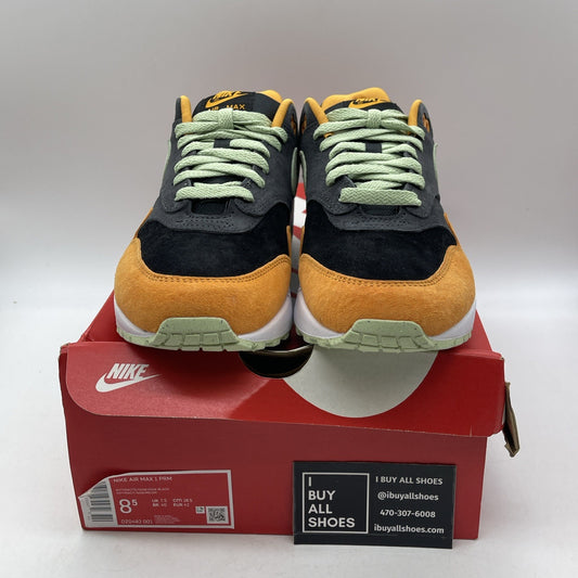 Size 8.5 - Nike Air Max 1 Premium Ugly Duckling Honeydew Suede (DZ0482-001)