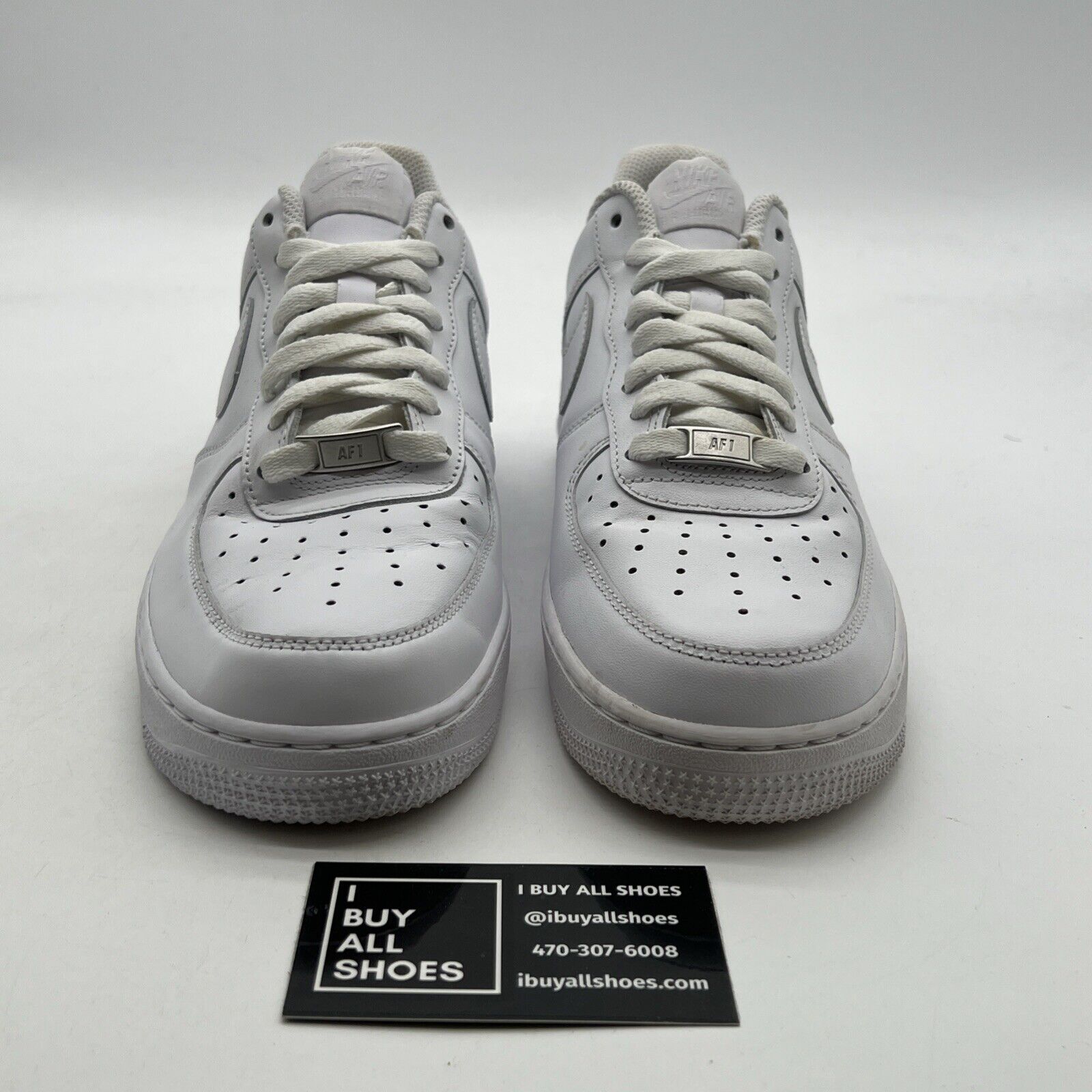 Size 8.5 - Nike Air Force 1 '07 Low Triple White (CW2288-111)