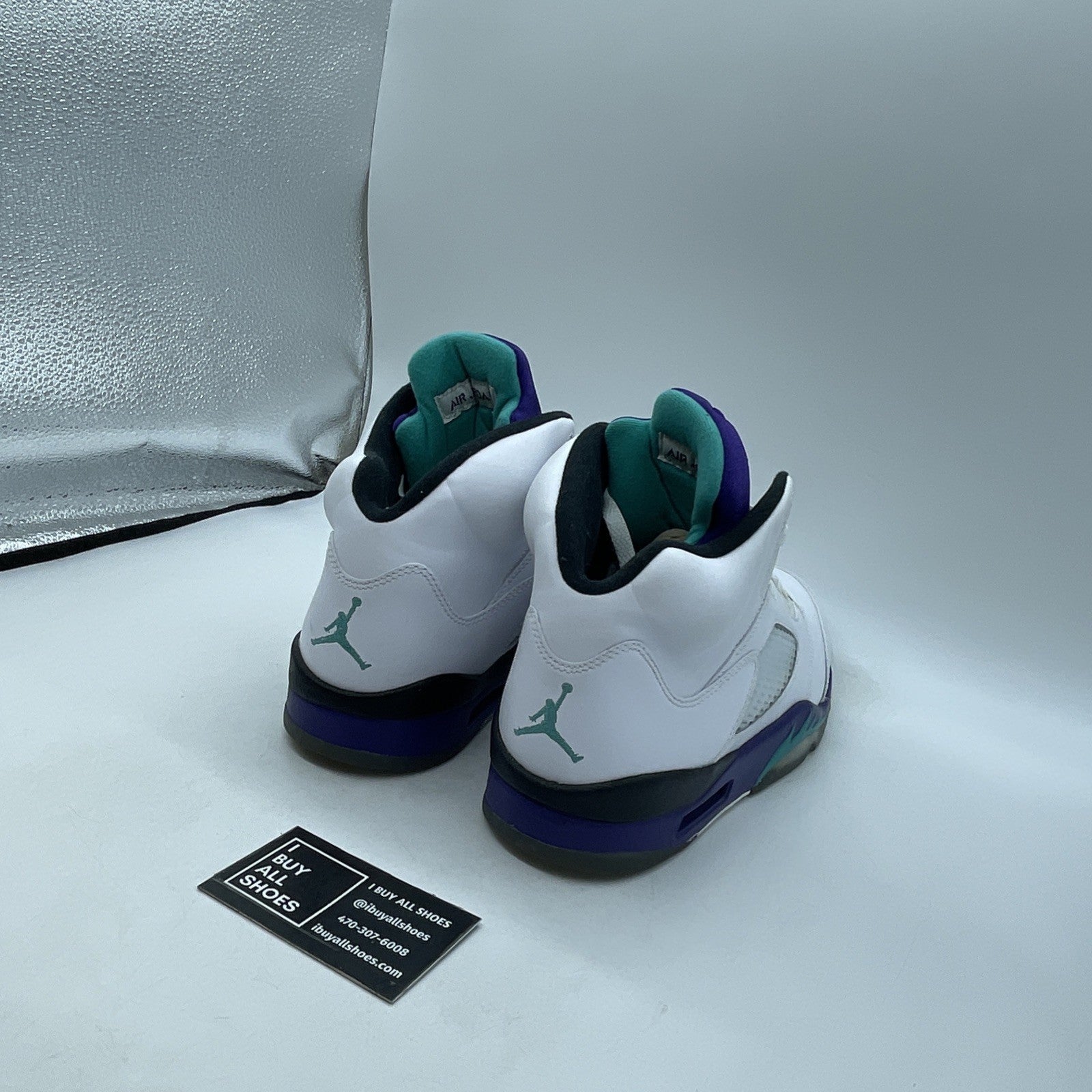 Size 9 - Air Jordan 5 Retro Grape 2013 (136027-108)