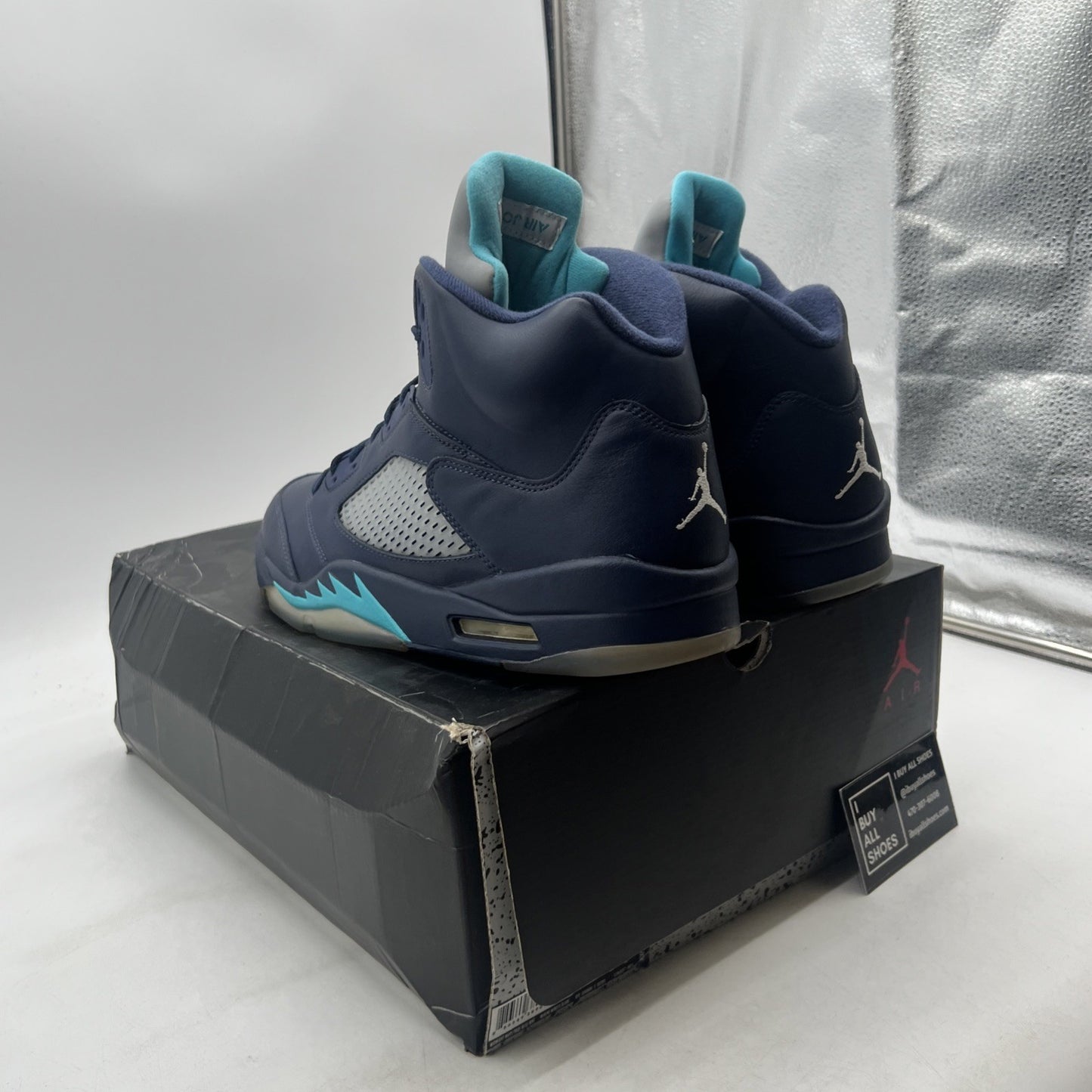 Size 13 - Air Jordan 5 Retro Pre-Grape (136027-405)