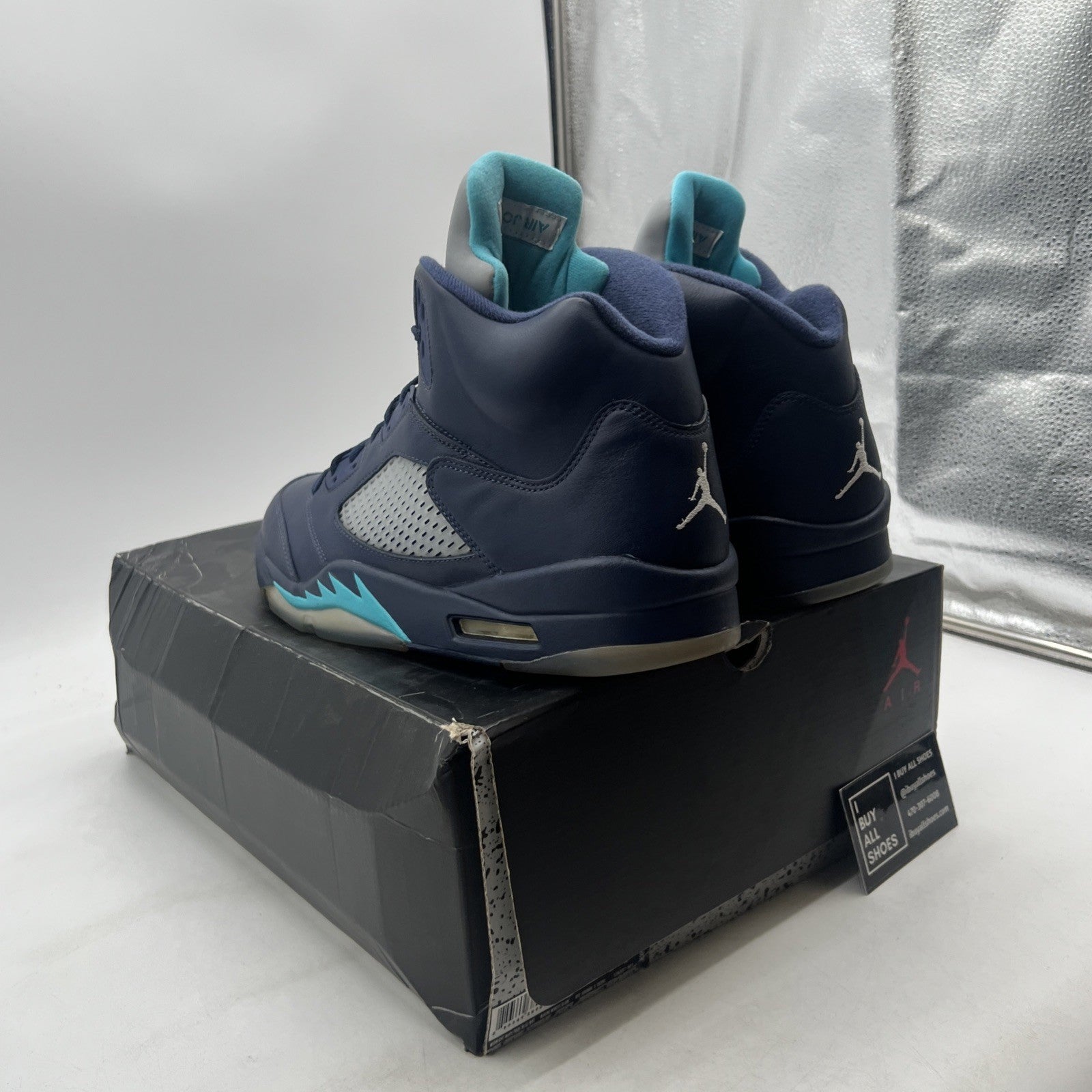 Size 13 - Air Jordan 5 Retro Pre-Grape (136027-405)