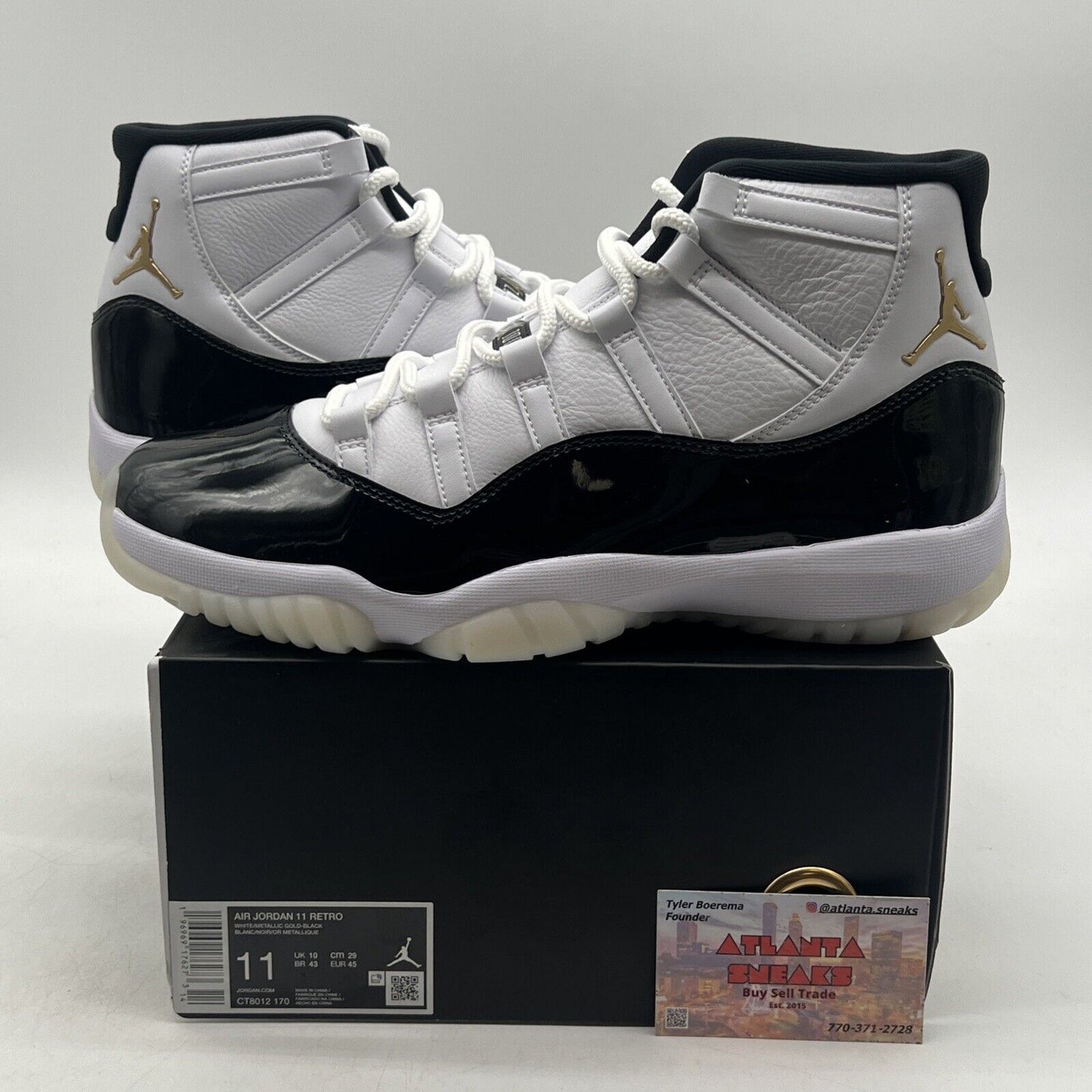 Size 11 - Jordan 11 Retro Mid Gratitude / Defining Moments Leather (CT8012-170)