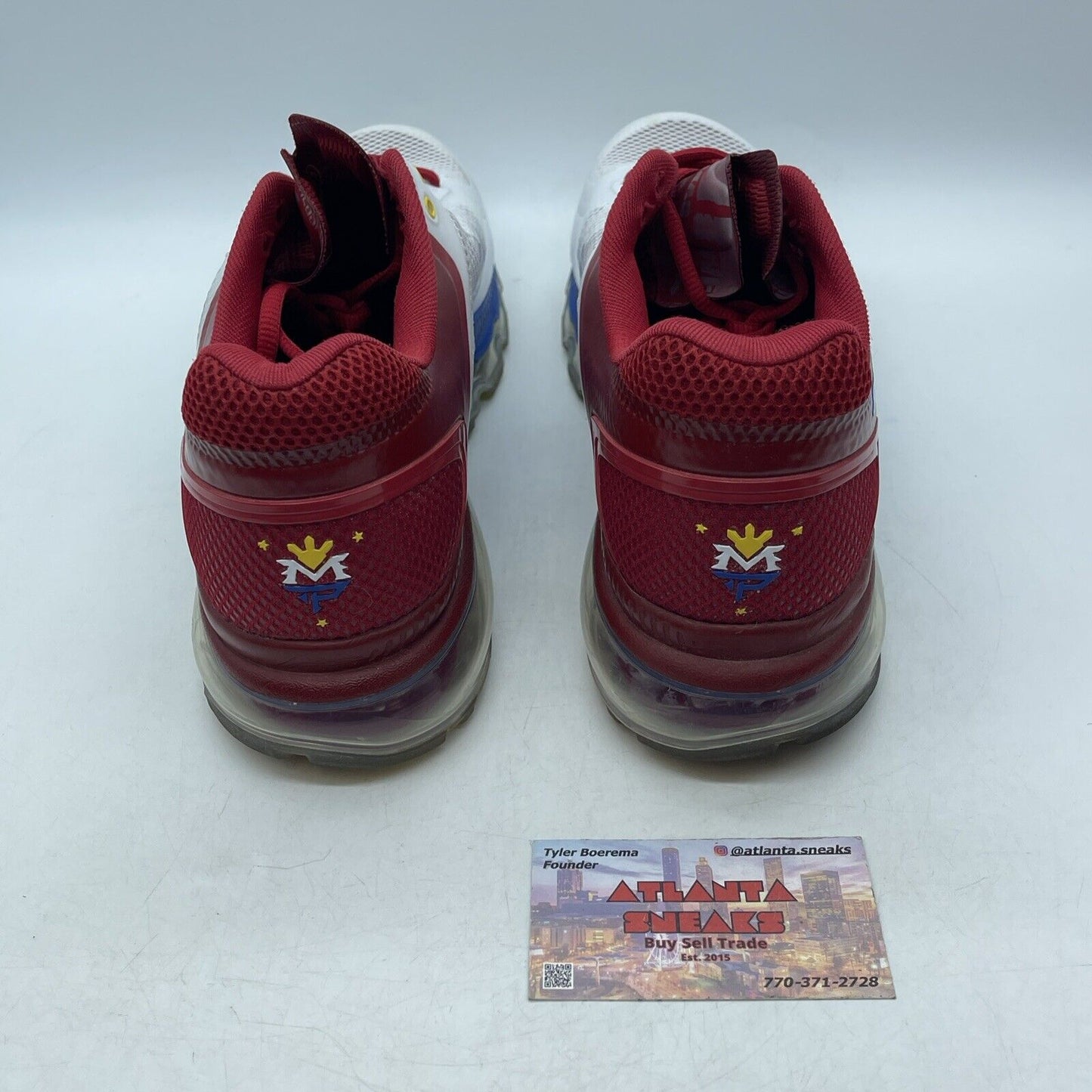 Size 11 - Nike Air Trainer 1.3 Max Breathe MP Manny Pacquiao White (513697-100)