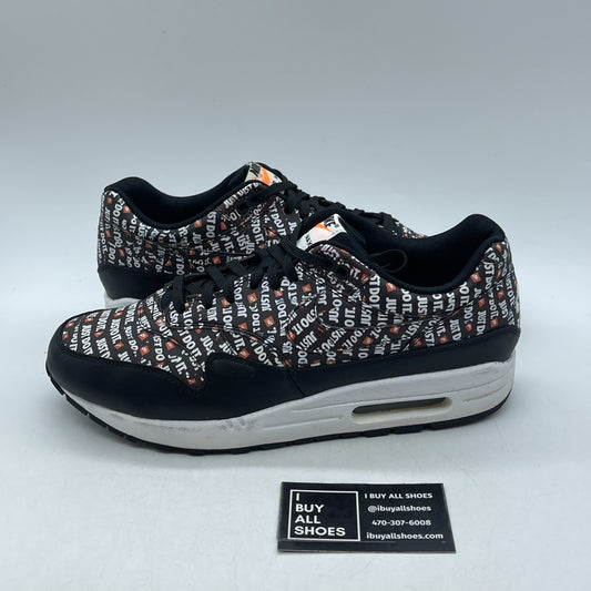 Size 10 - Nike Air Max 1 Just Do It (875844-009)