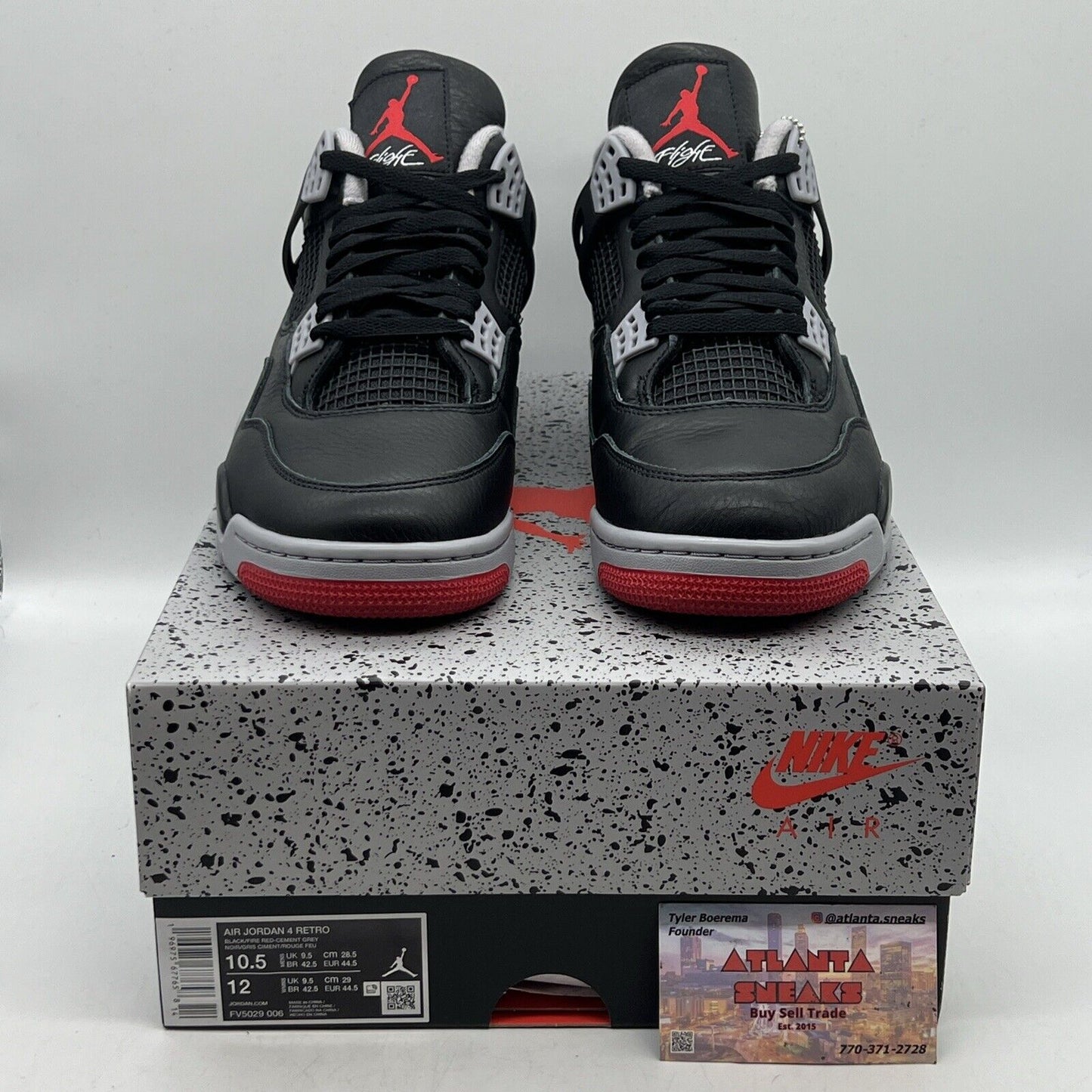 Size 10.5 - Jordan 4 Mid Bred Reimagined Brand New Og All