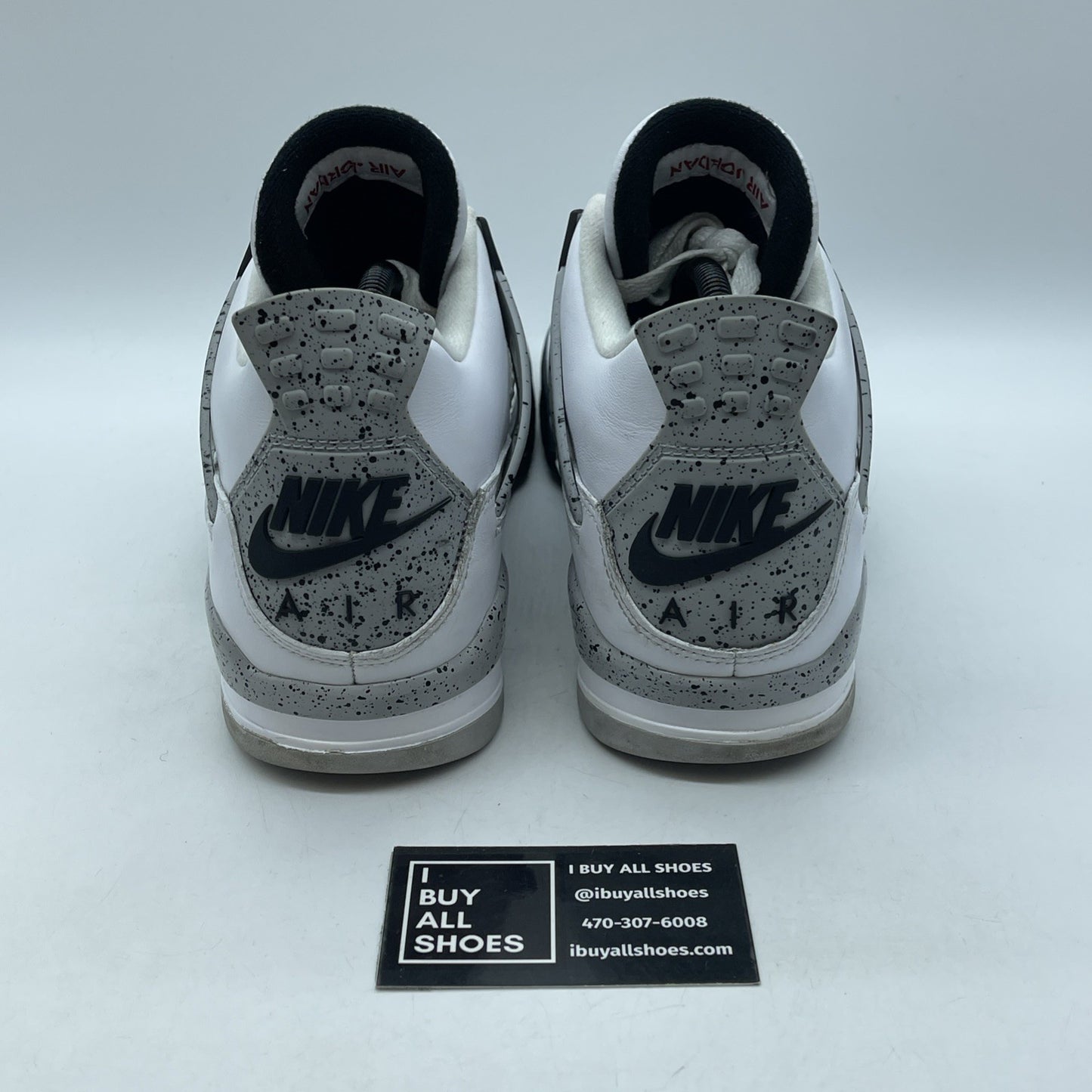 Size 9 - Jordan 4 Retro OG Mid White Cement White Leather (840606-192)