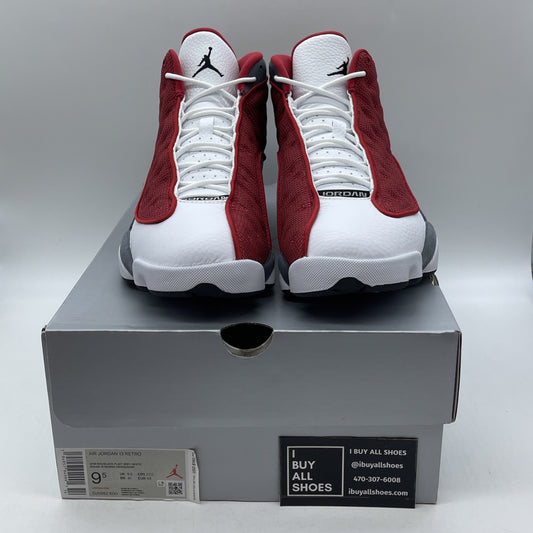 Size 9.5 - Air Jordan 13 Gym Red Flint Grey (DJ5982600)