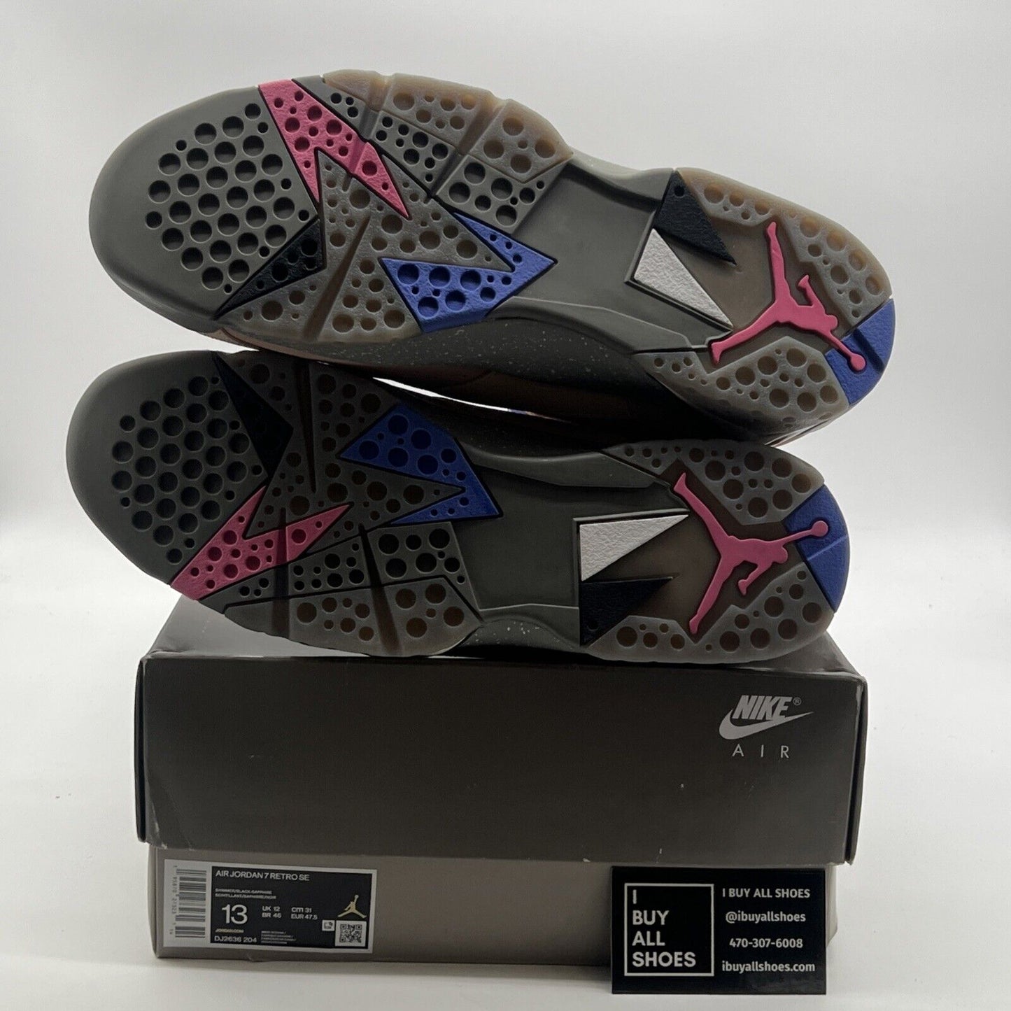 Size 13 - Air Jordan 7 Retro SE Sapphire (DJ2636-204)