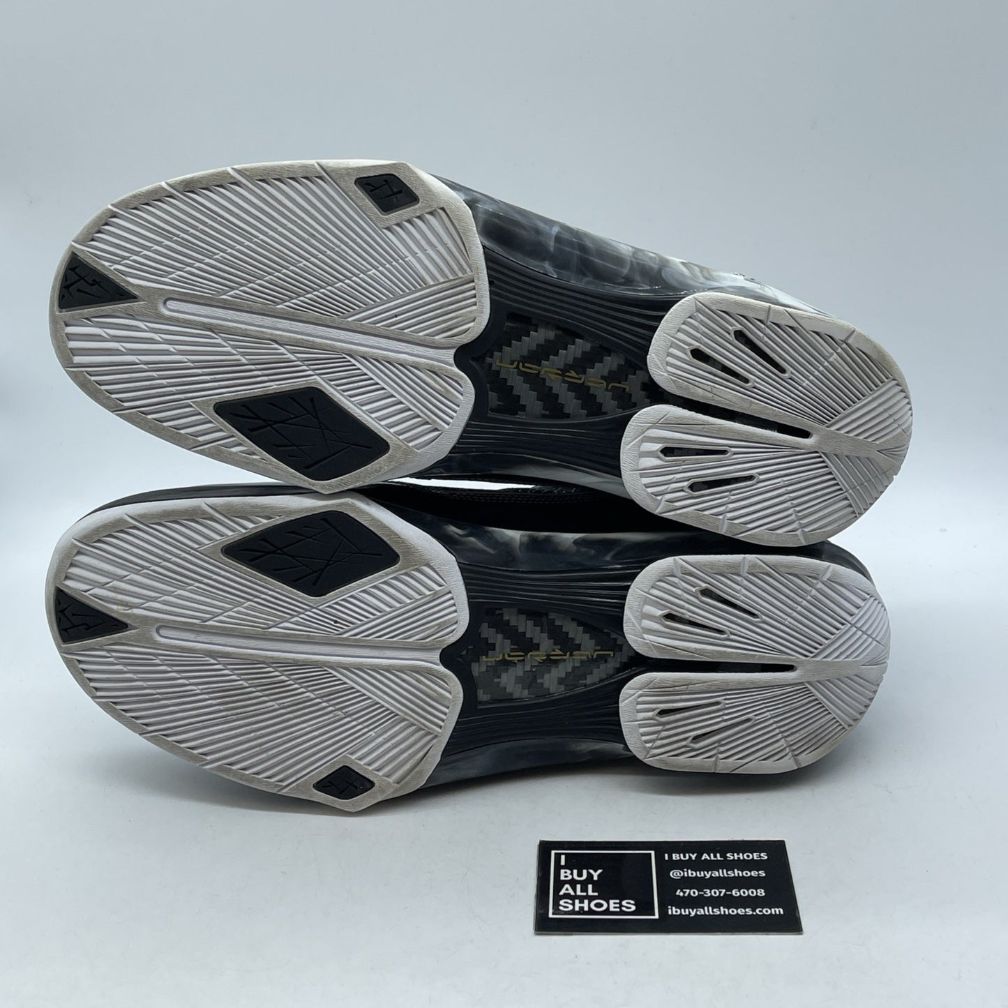 Size 13 - Air Jordan 2009 Hall Of Fame Black White Leather (371499-031)