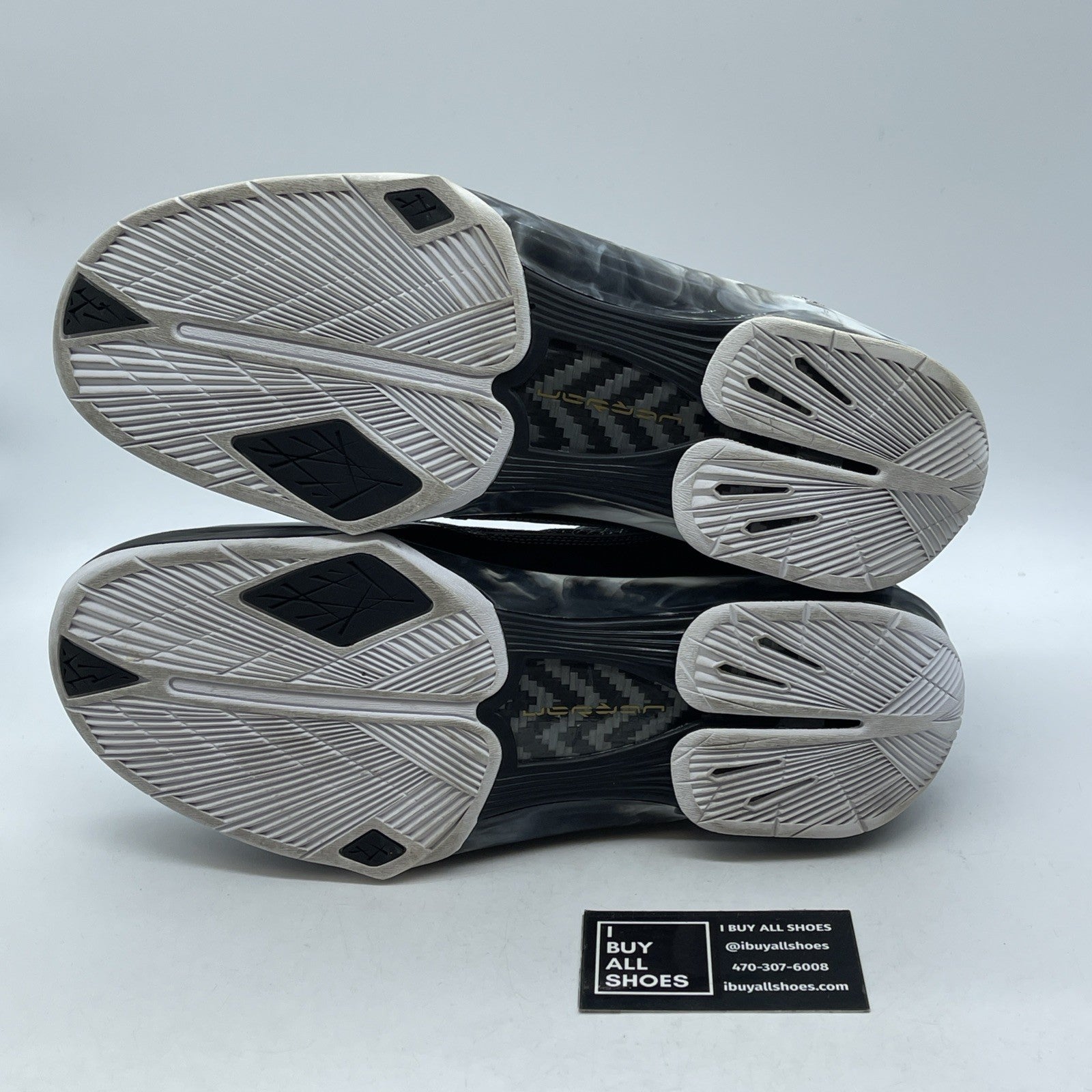 Size 13 - Air Jordan 2009 Hall Of Fame Black White Leather (371499-031)