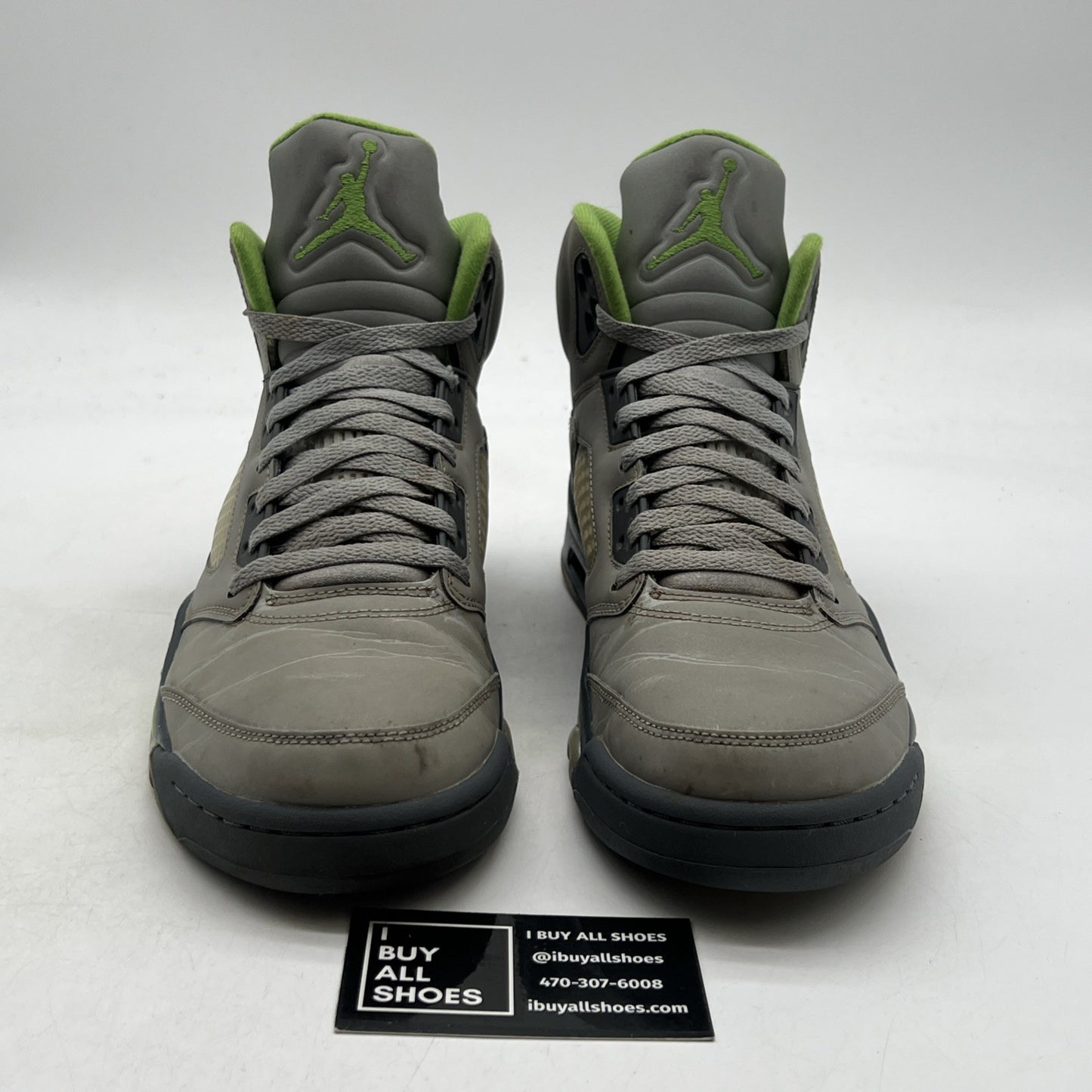 Size 9.5 - Air Jordan 5 Retro Green Bean (DM9014-003)