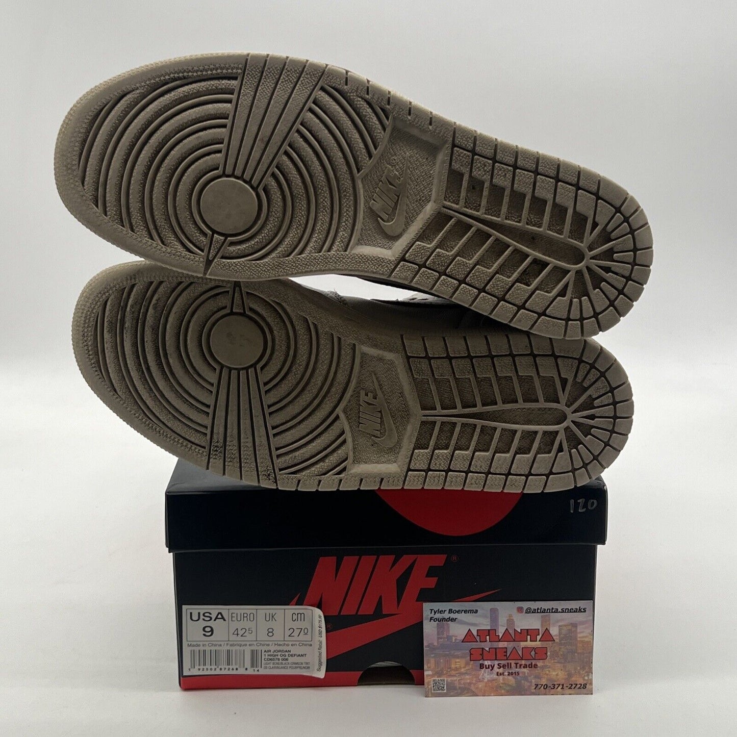 Size 9 - Air Jordan 1 Retro SB High NYC to Paris (CD6579-006)