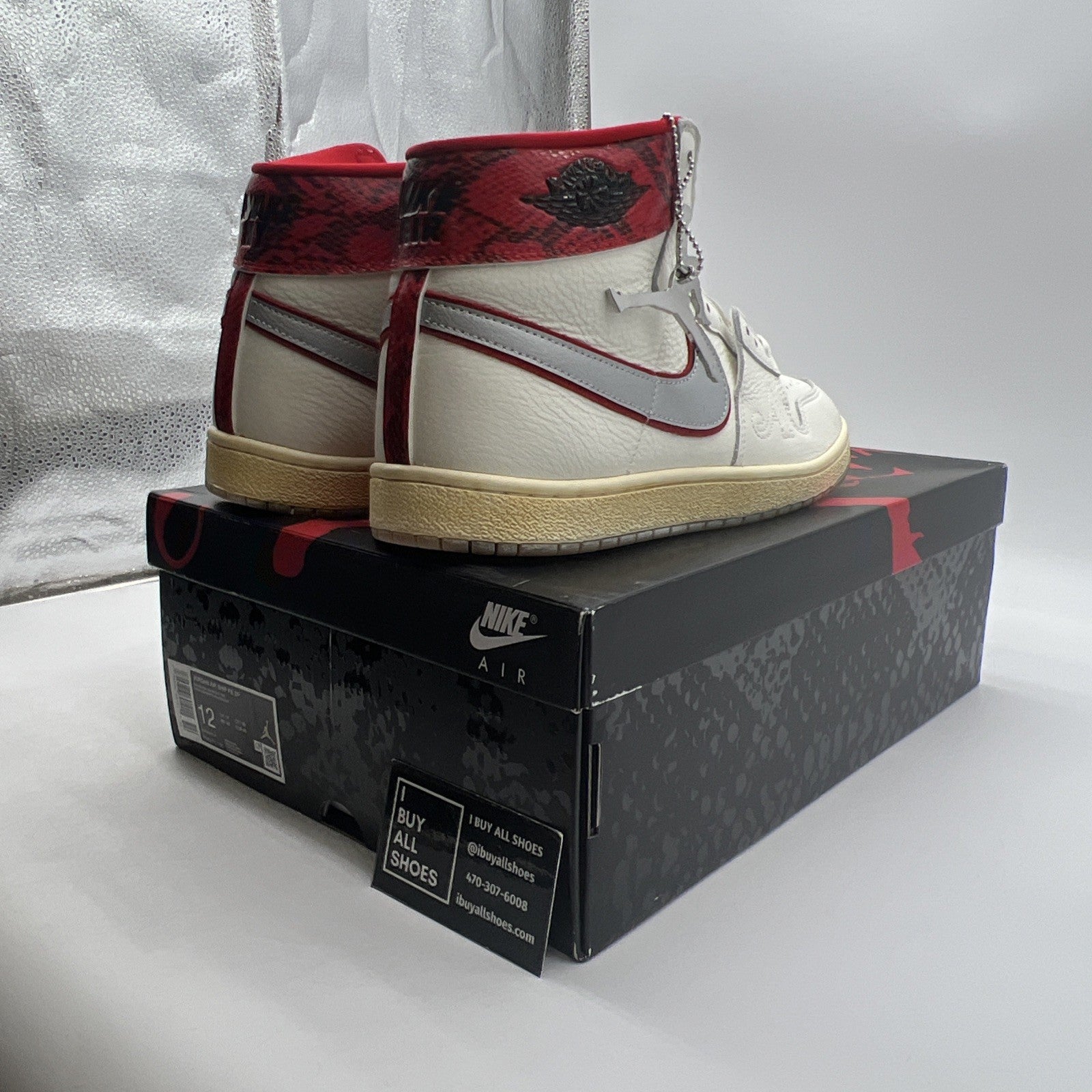 Size 12 -Awake NY x Air Jordan Jordan Air Ship PE SP University Red (FN8675-100)