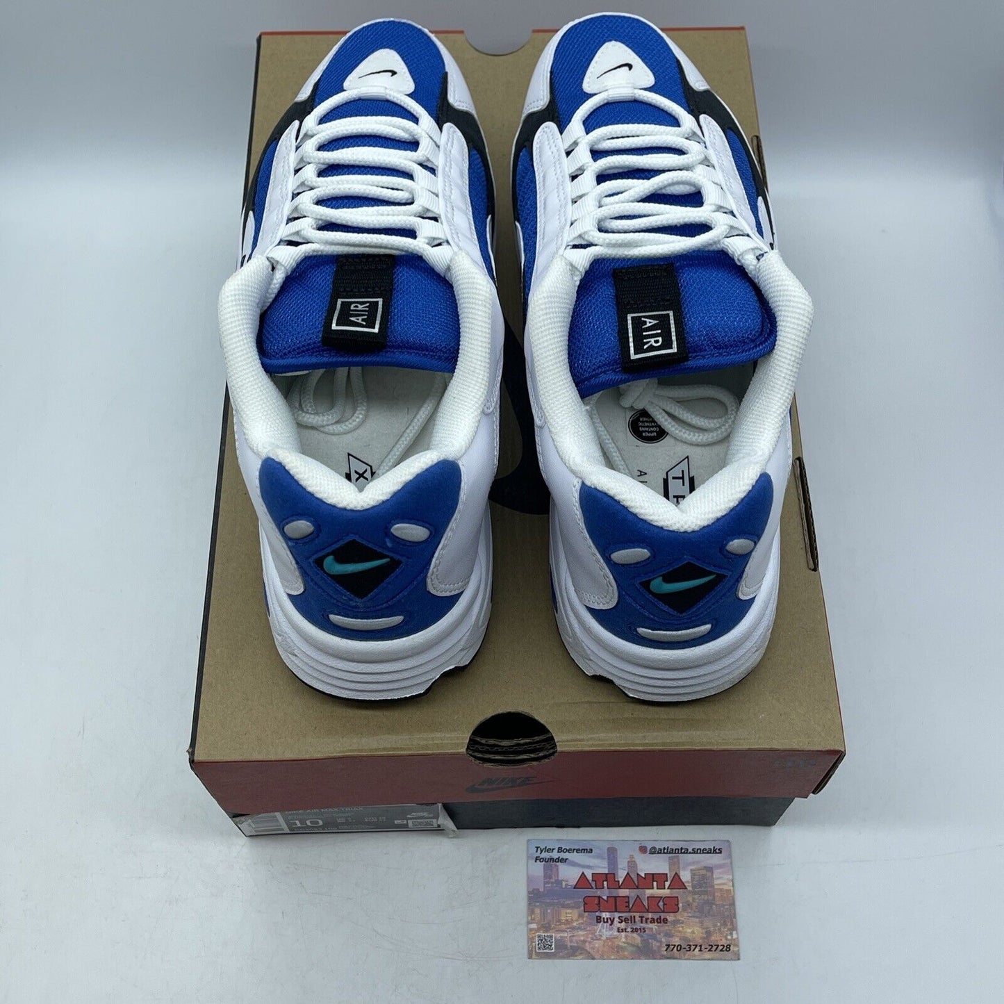 Size 10 - Nike Air Max Triax 96 Retro Royal White Blue (CD2053-106)