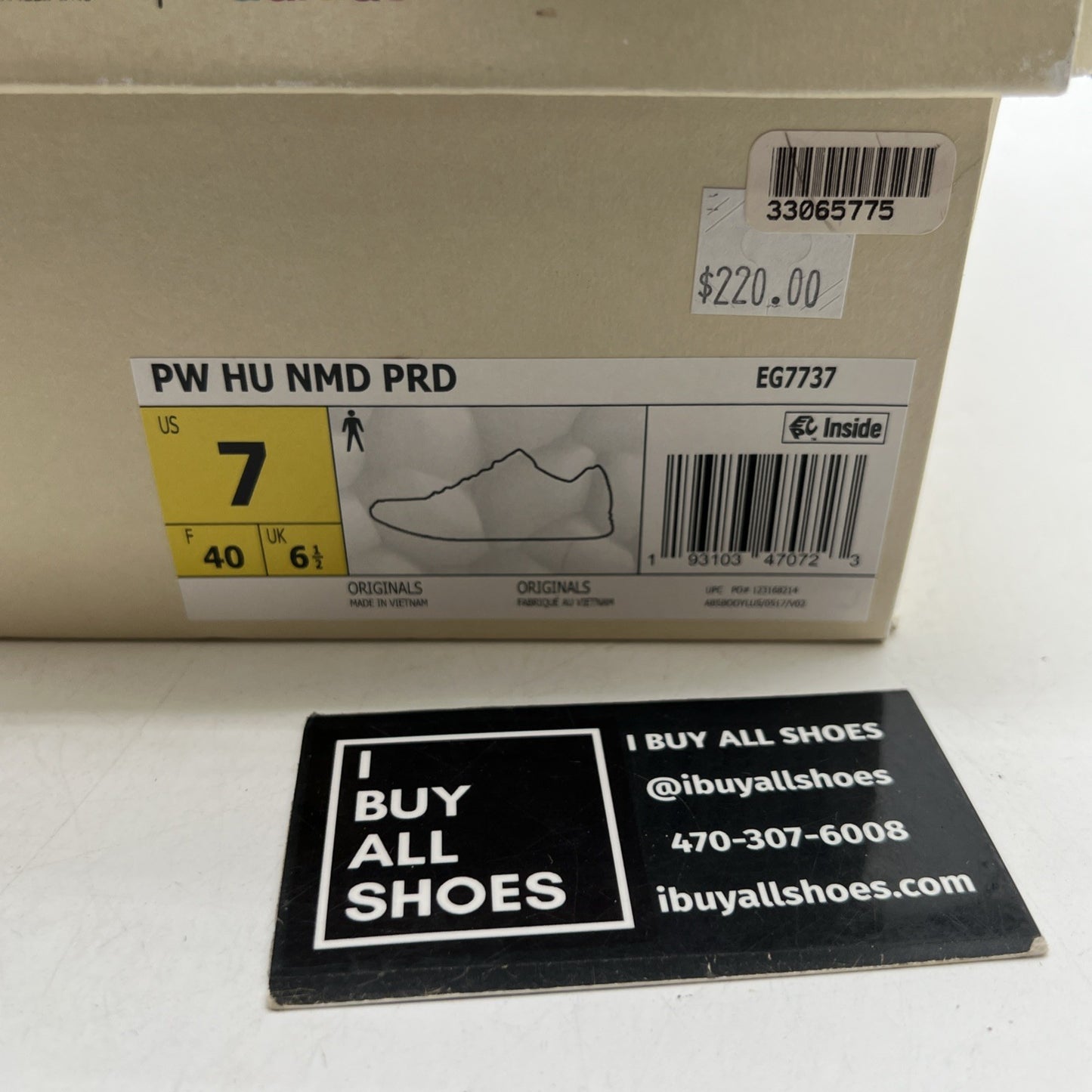 Size 7 - adidas Pharrell x NMD Human Race Trail PRD Now Is Her Time (EG7737)