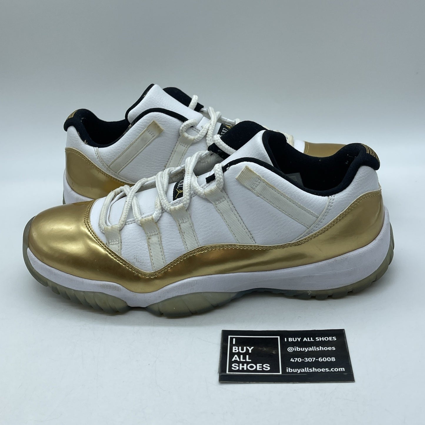 Size 10.5 - Air Jordan 11 Retro Low Closing Ceremony Leather (528895-103)