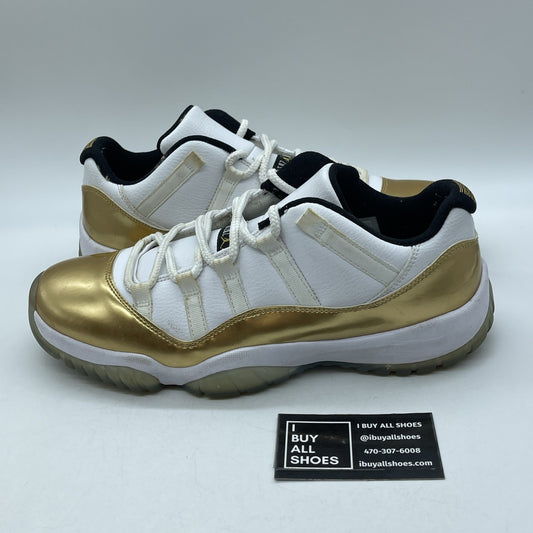 Size 10.5 - Air Jordan 11 Retro Low Closing Ceremony Leather (528895-103)