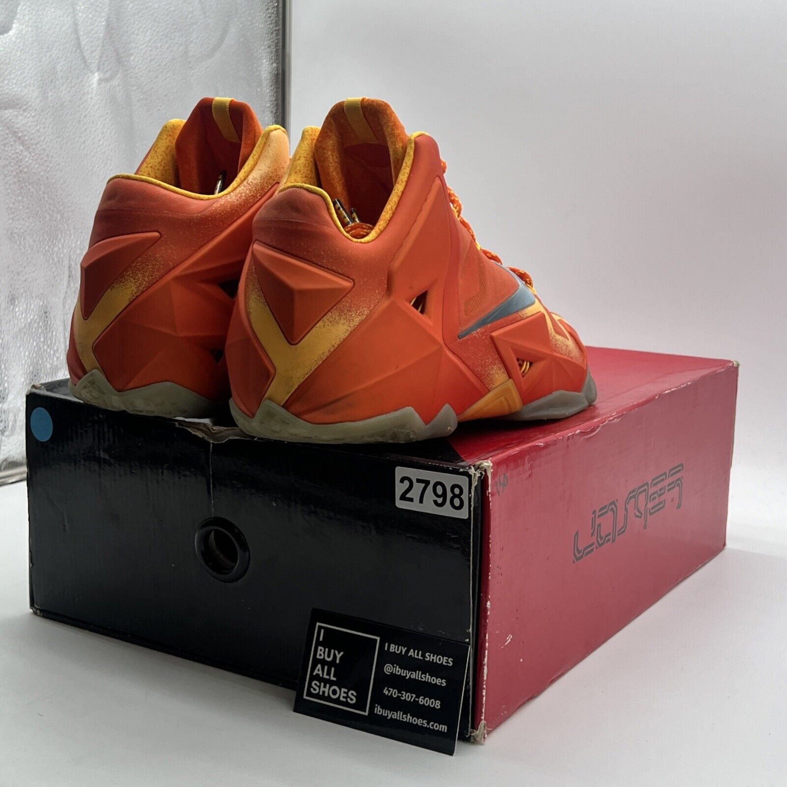 Size 12 - Nike LeBron 11 Preheat Forging Iron