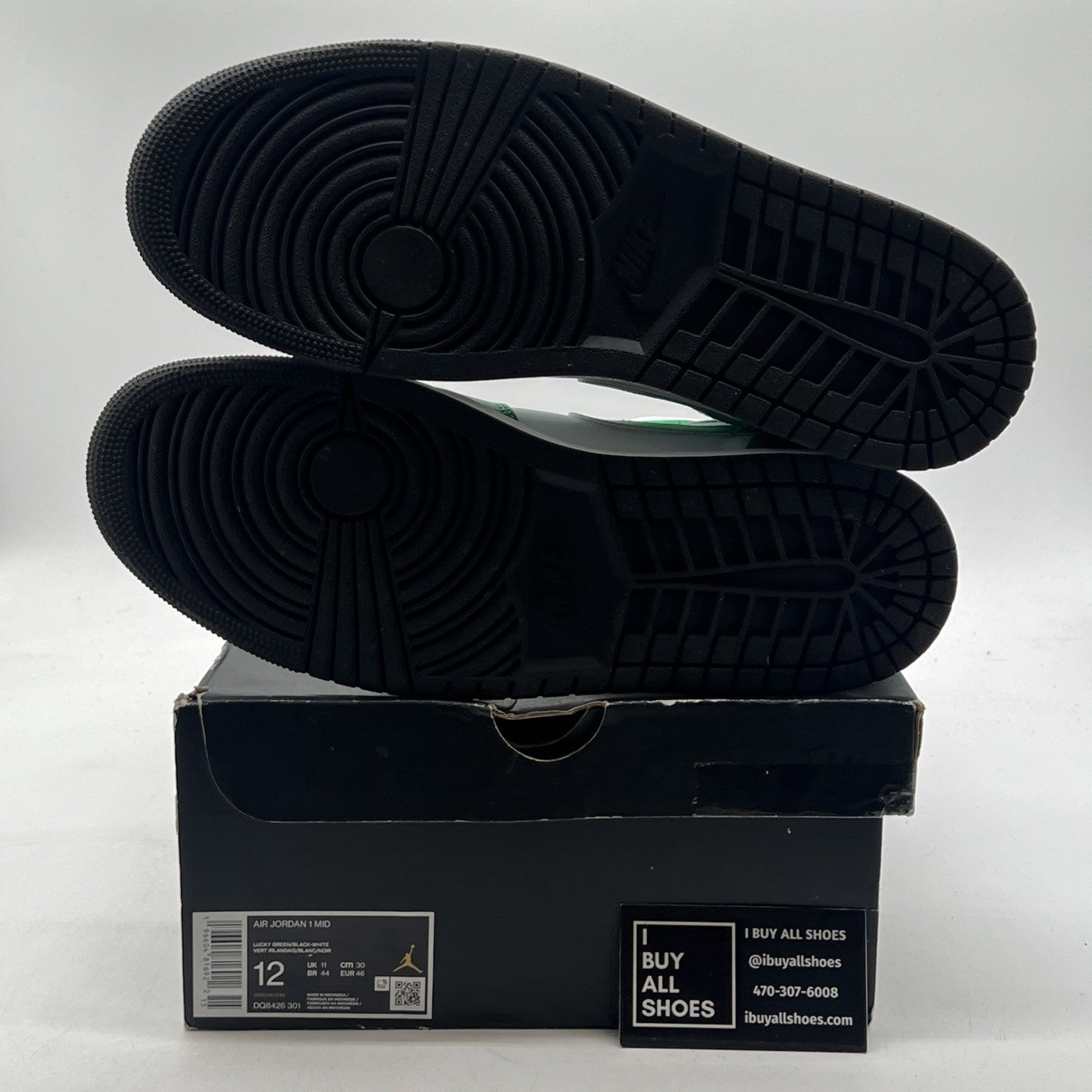 Size 12 - Air Jordan 1 Mid Lucky Green (DQ7426-301)