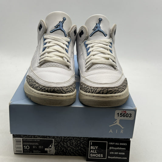 Size 10 - Air Jordan 3 Retro Mid UNC (CT8532-104)