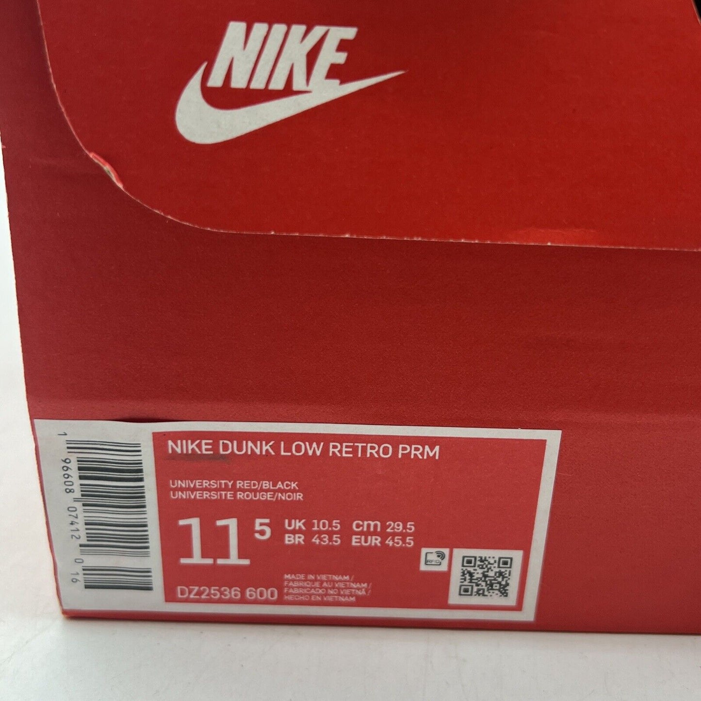 Size 11.5 - Nike Dunk Low Split - Chicago (DZ2536-600)
