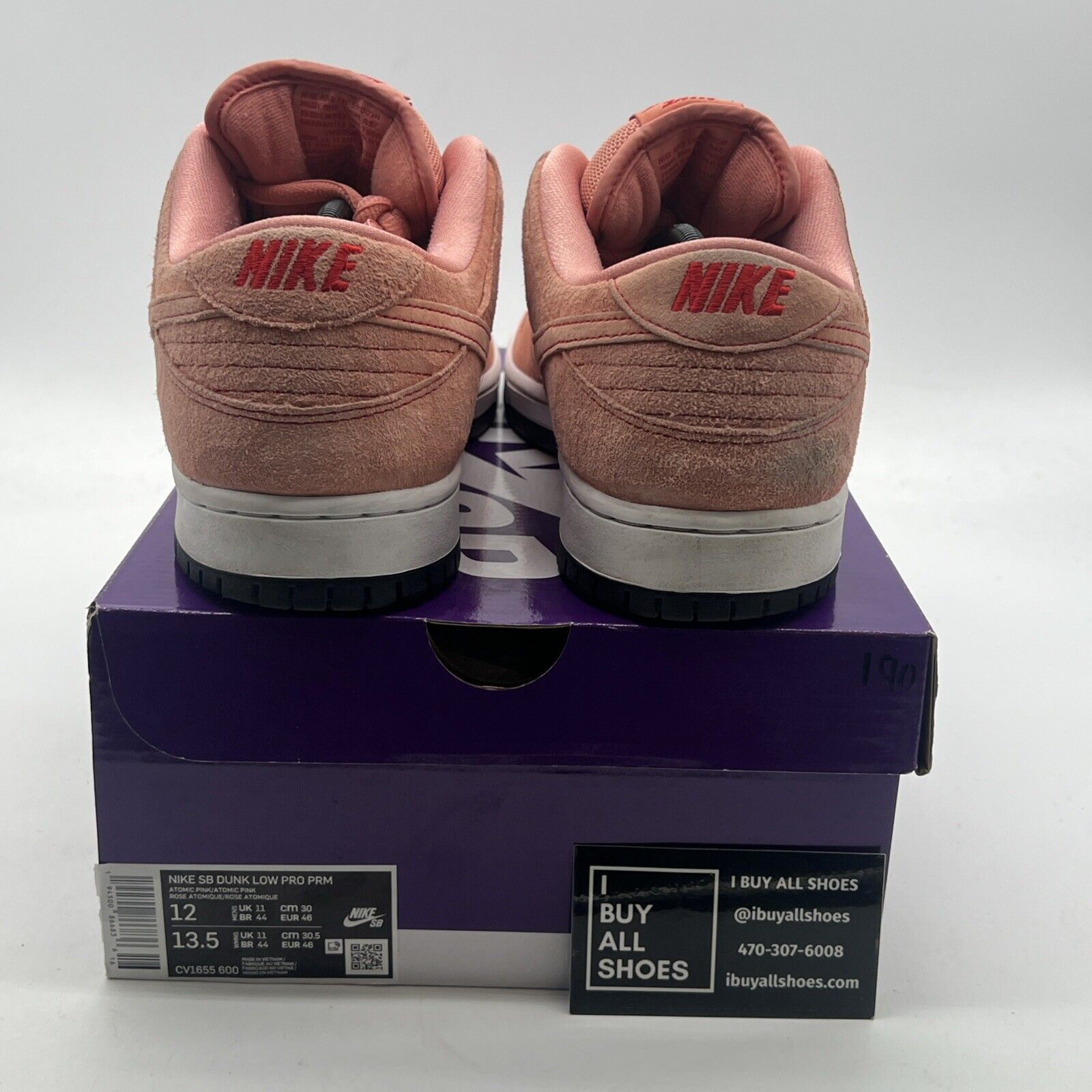 Size 12 - Nike Dunk SB Low Pink Pig (CV1655-600)